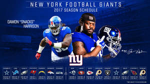 Snacks New York Giants Wallpaper