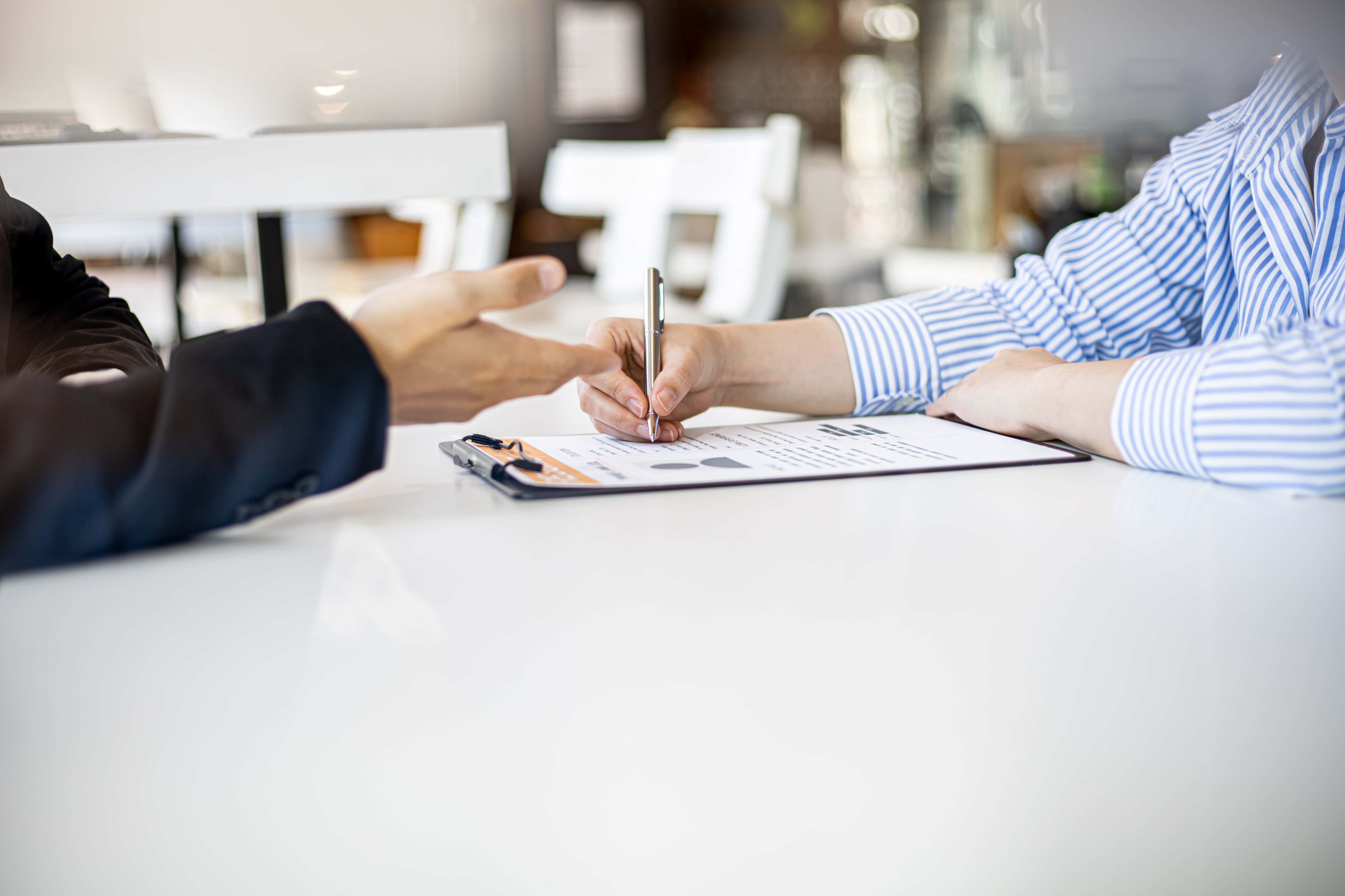 Signing A Permanent Job Contract