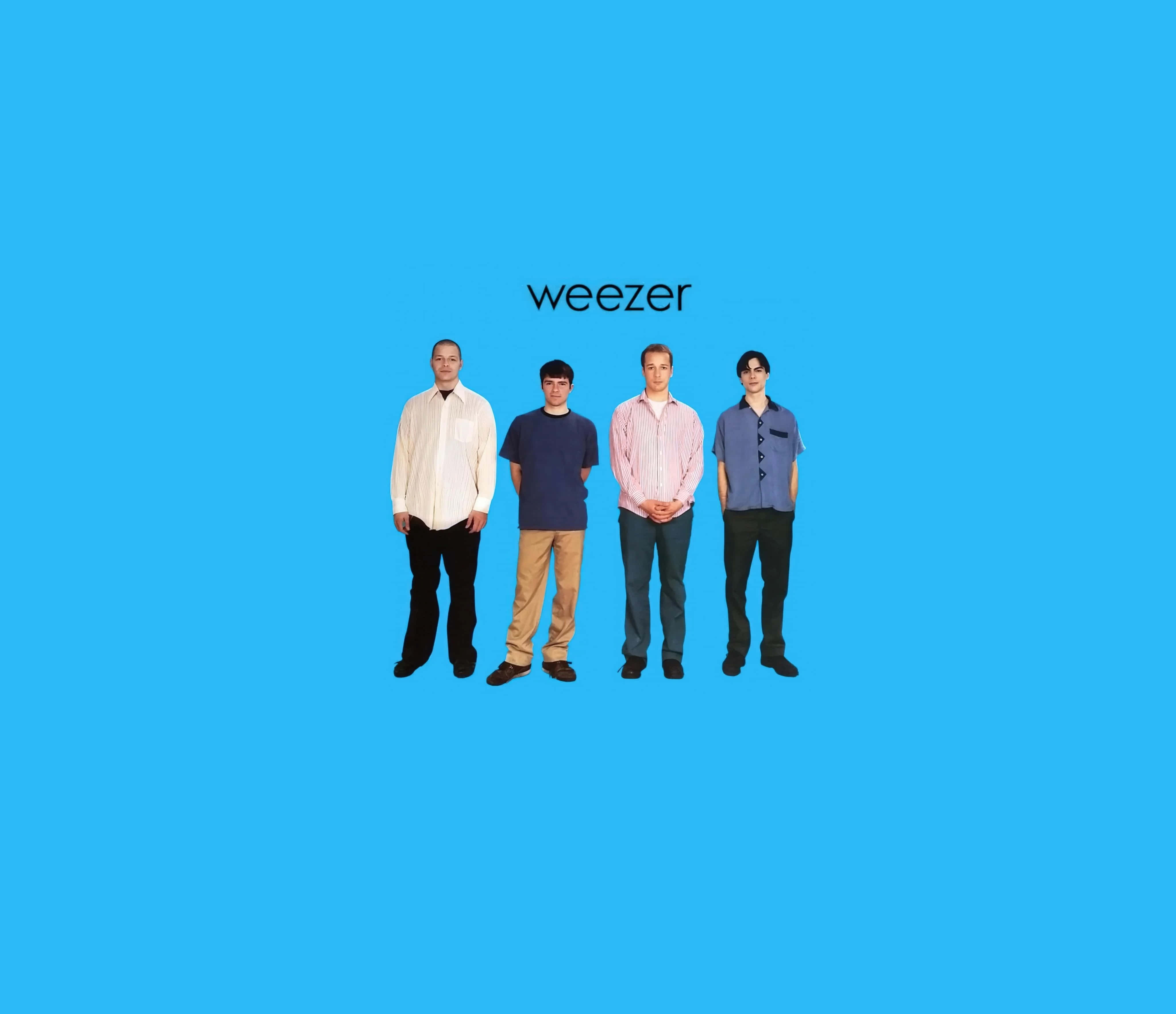 Weezer Blue Album Cover Wallpaper WallpapersOK