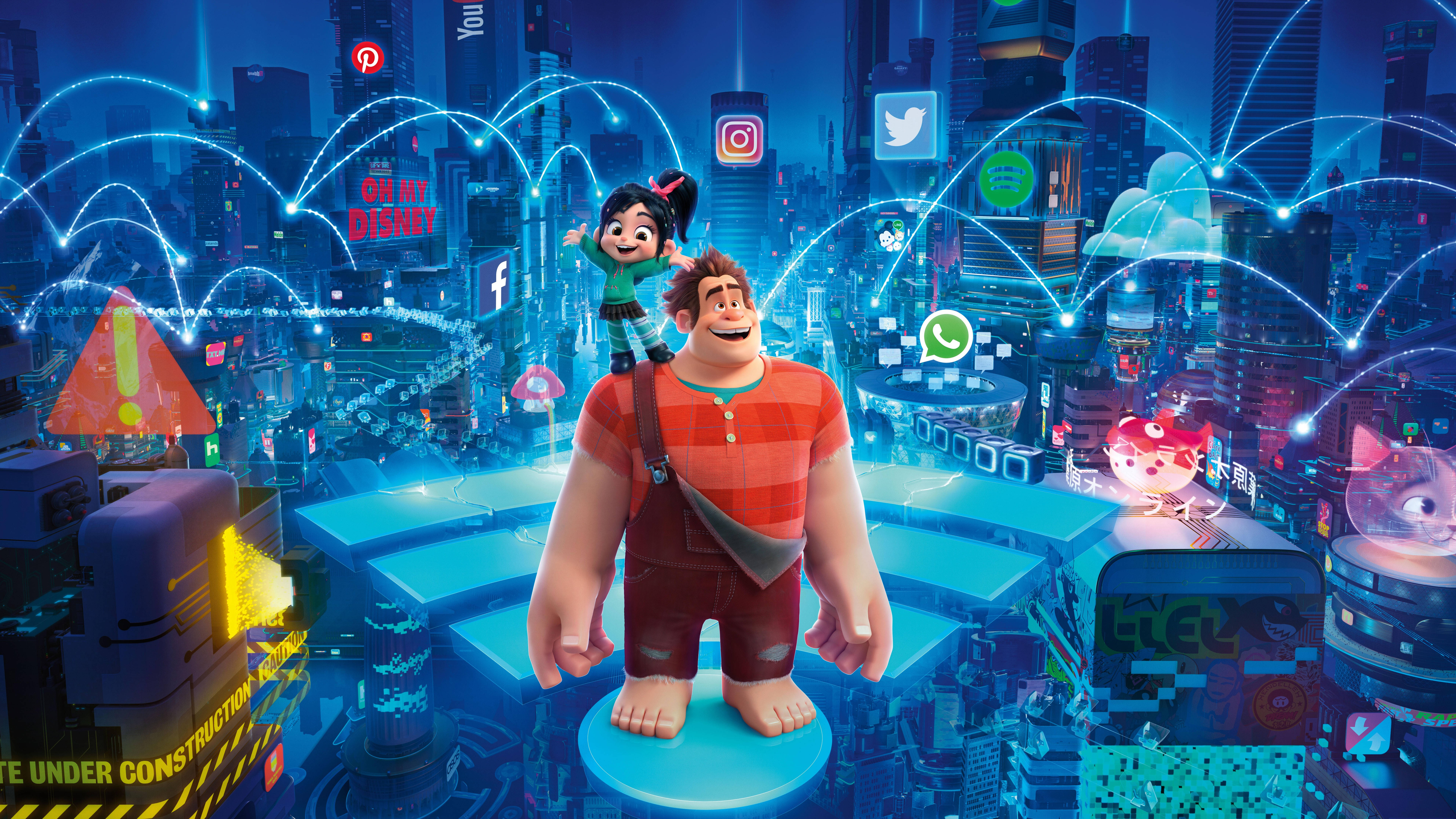 12k Wreck-it Ralph Wallpaper