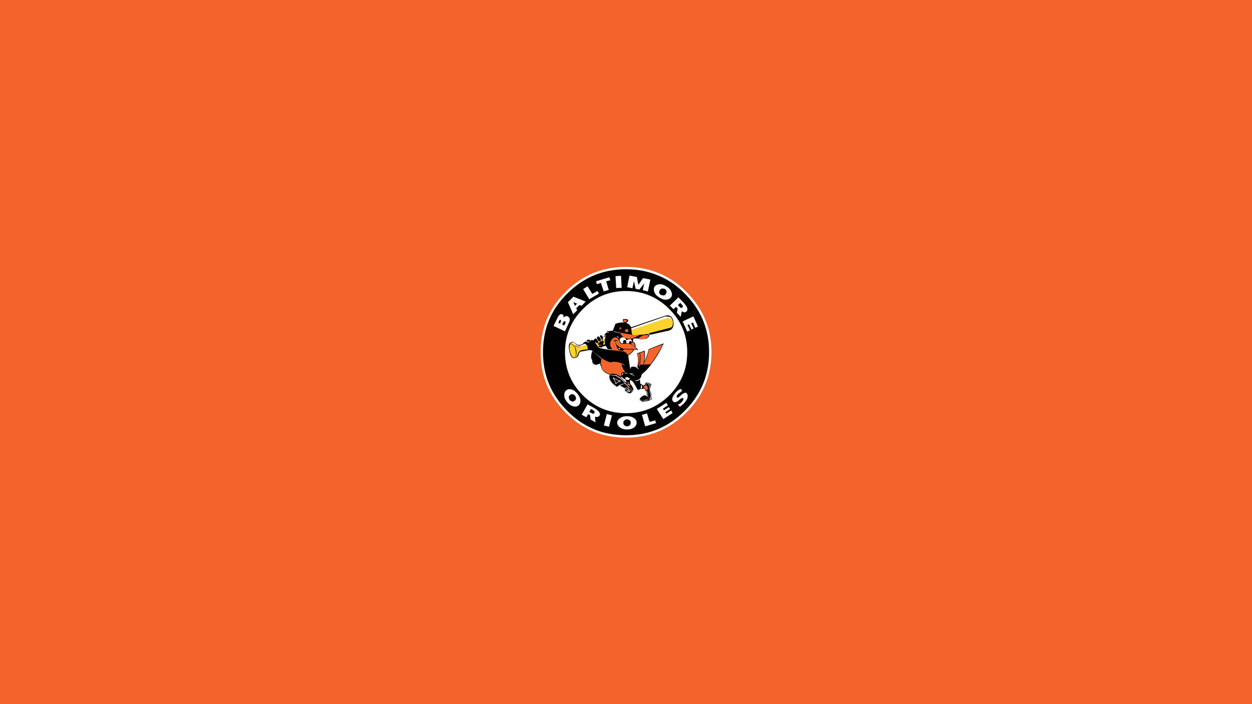 1970 Baltimore Orioles Logo Wallpaper