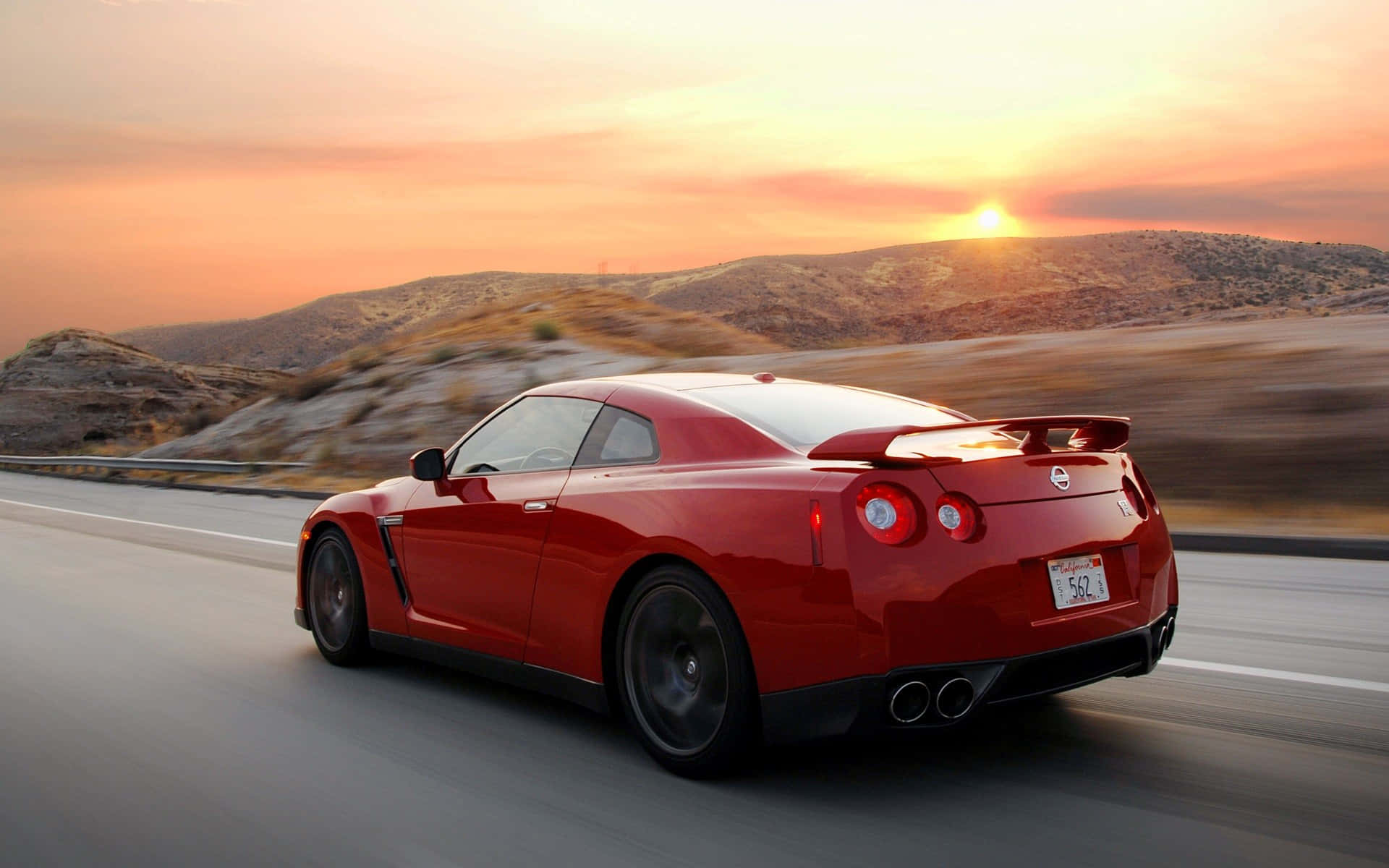 2009 Nissan R35 Gtr Car Model Wallpaper