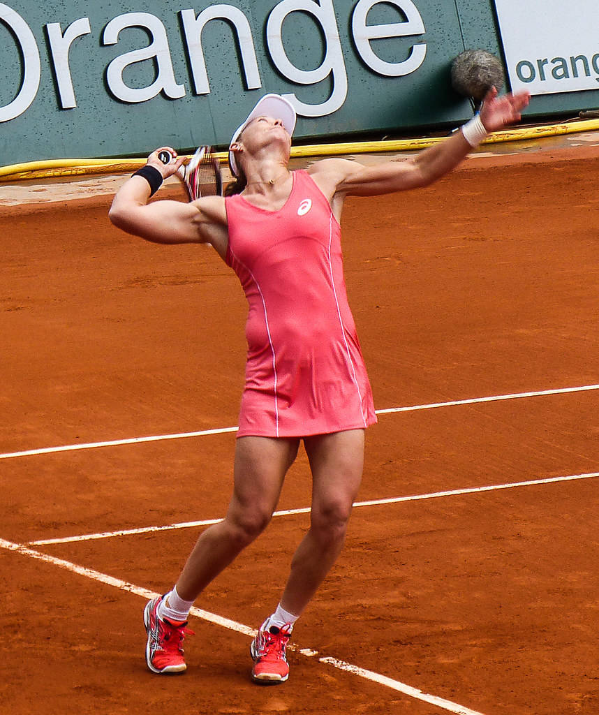 2021 French Open Tennis Player Samantha Stosur Wallpaper