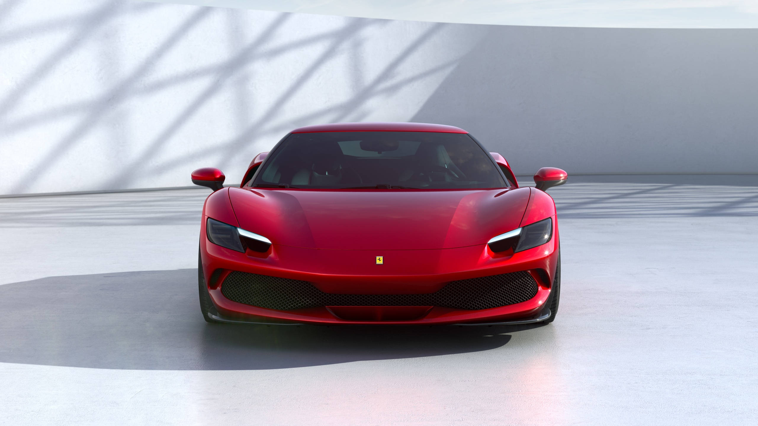 2560x1440 Car Red Ferrari Sf90 Stradale Wallpaper