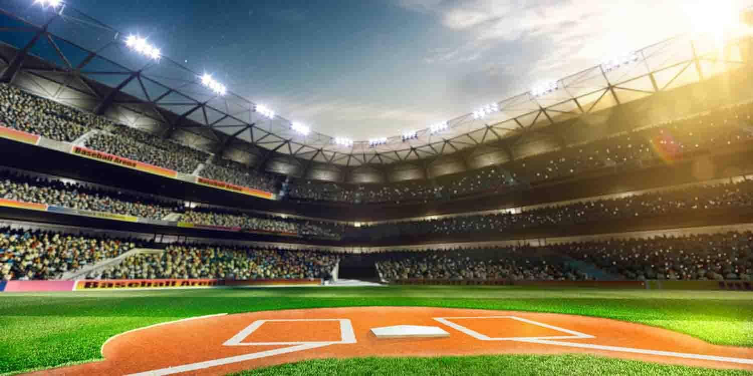 3d Baseball Game Stadium Wallpaper