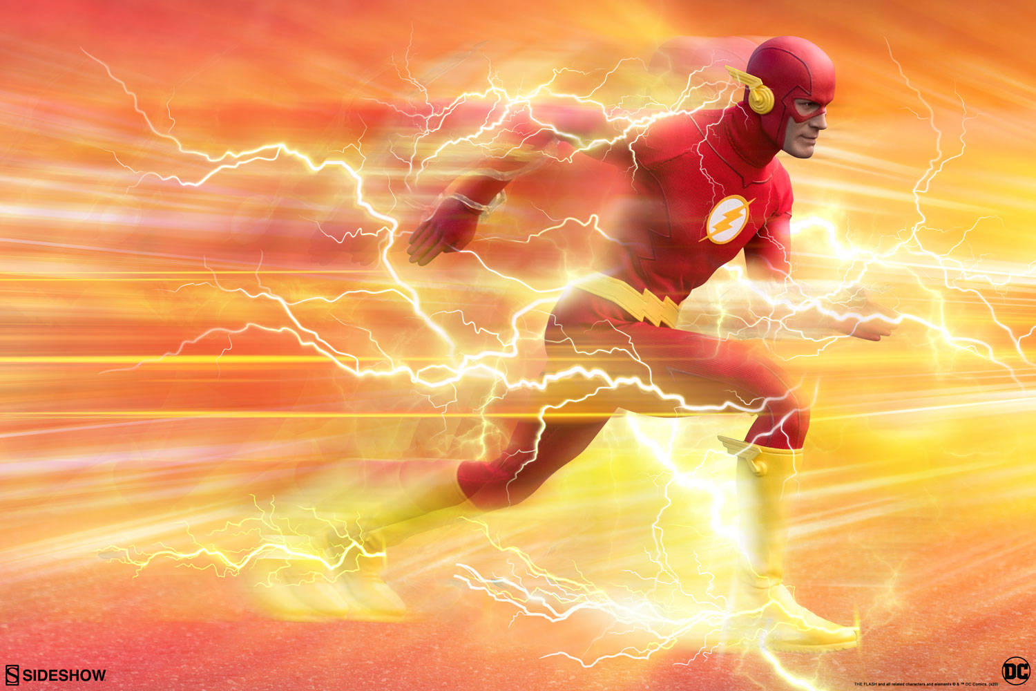 3d Flash Running Fast Wallpaper