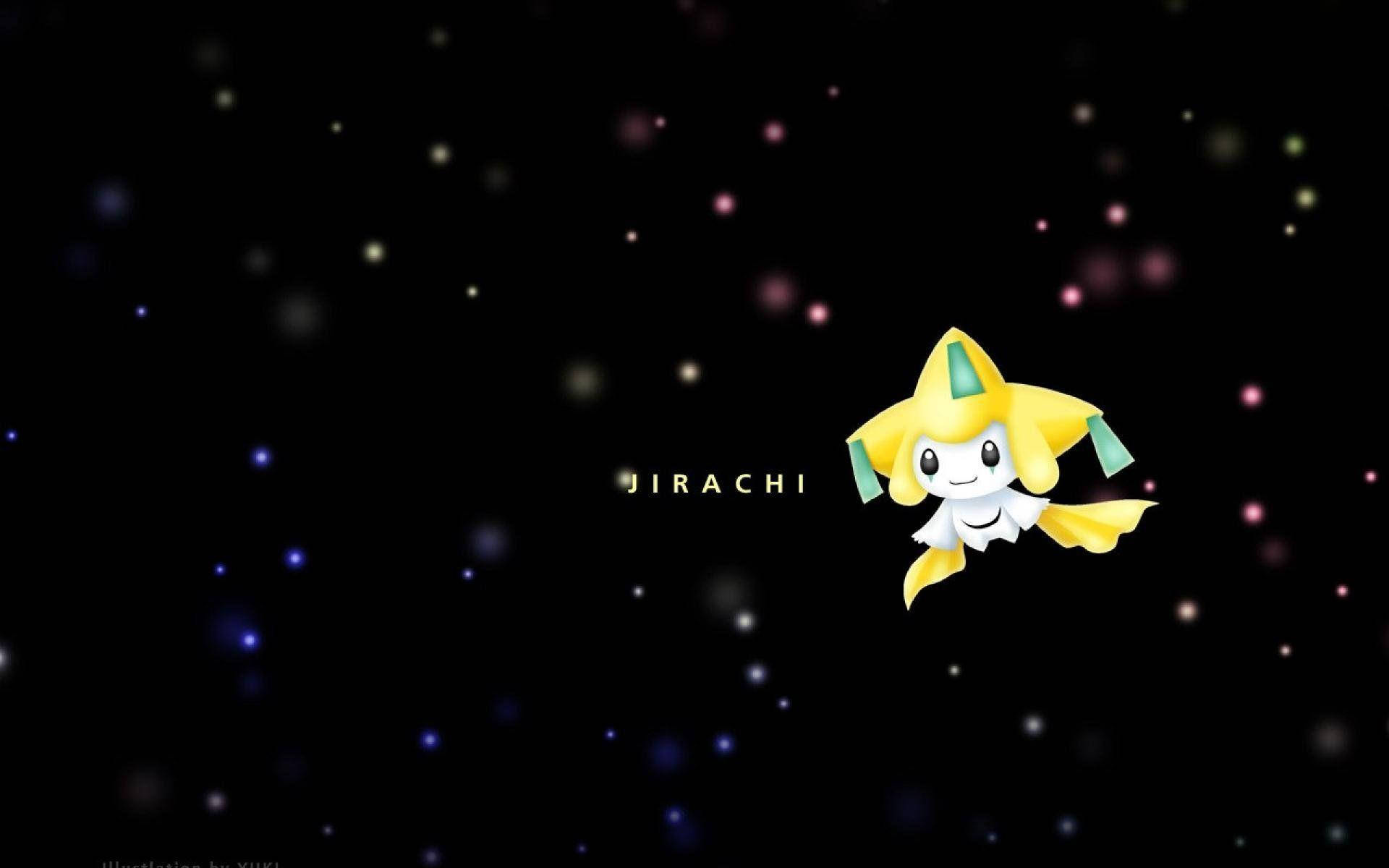 3d Jirachi On Cosmic Wallpaper