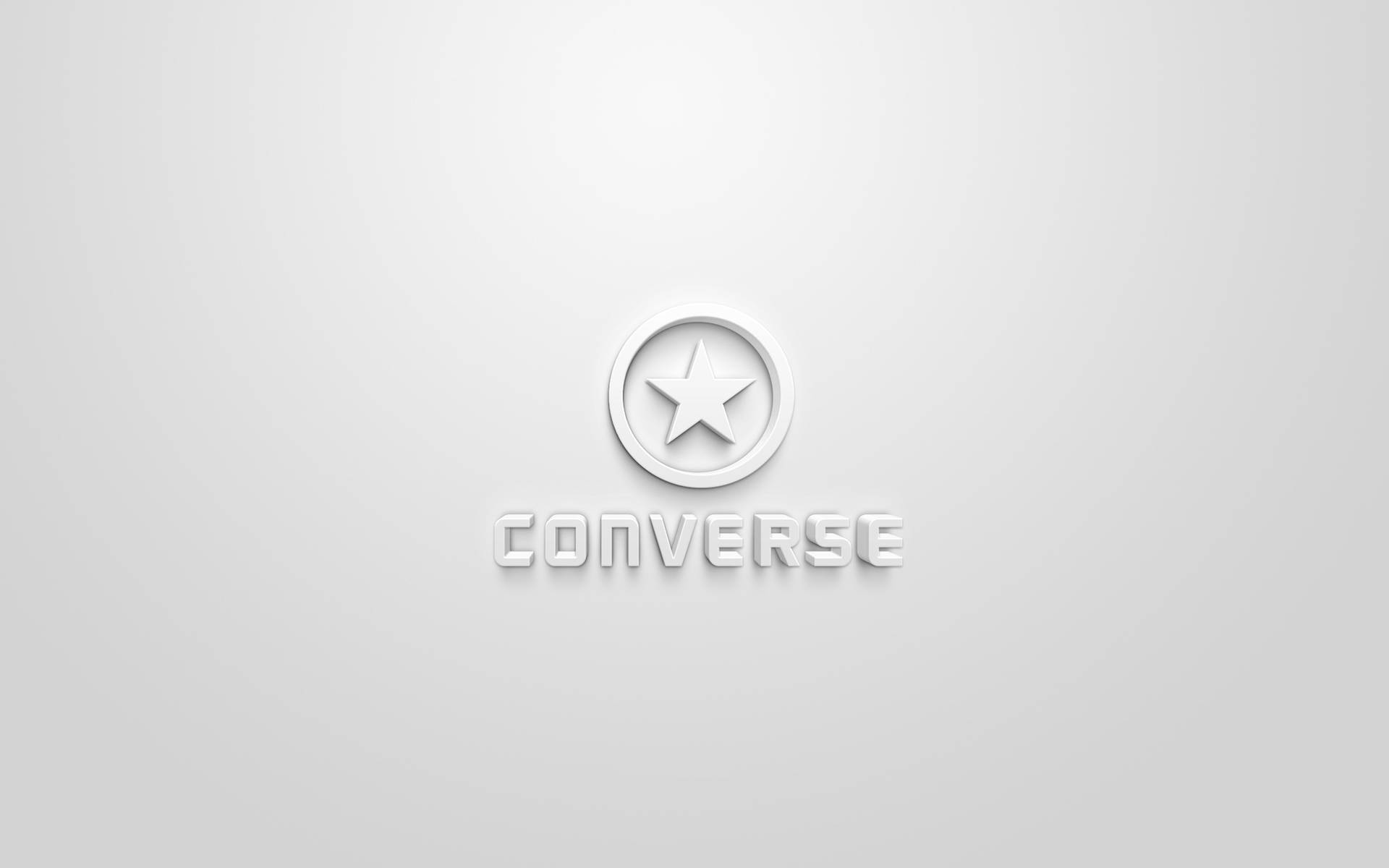 3d Silver Converse Logo Wallpaper WallpapersOK