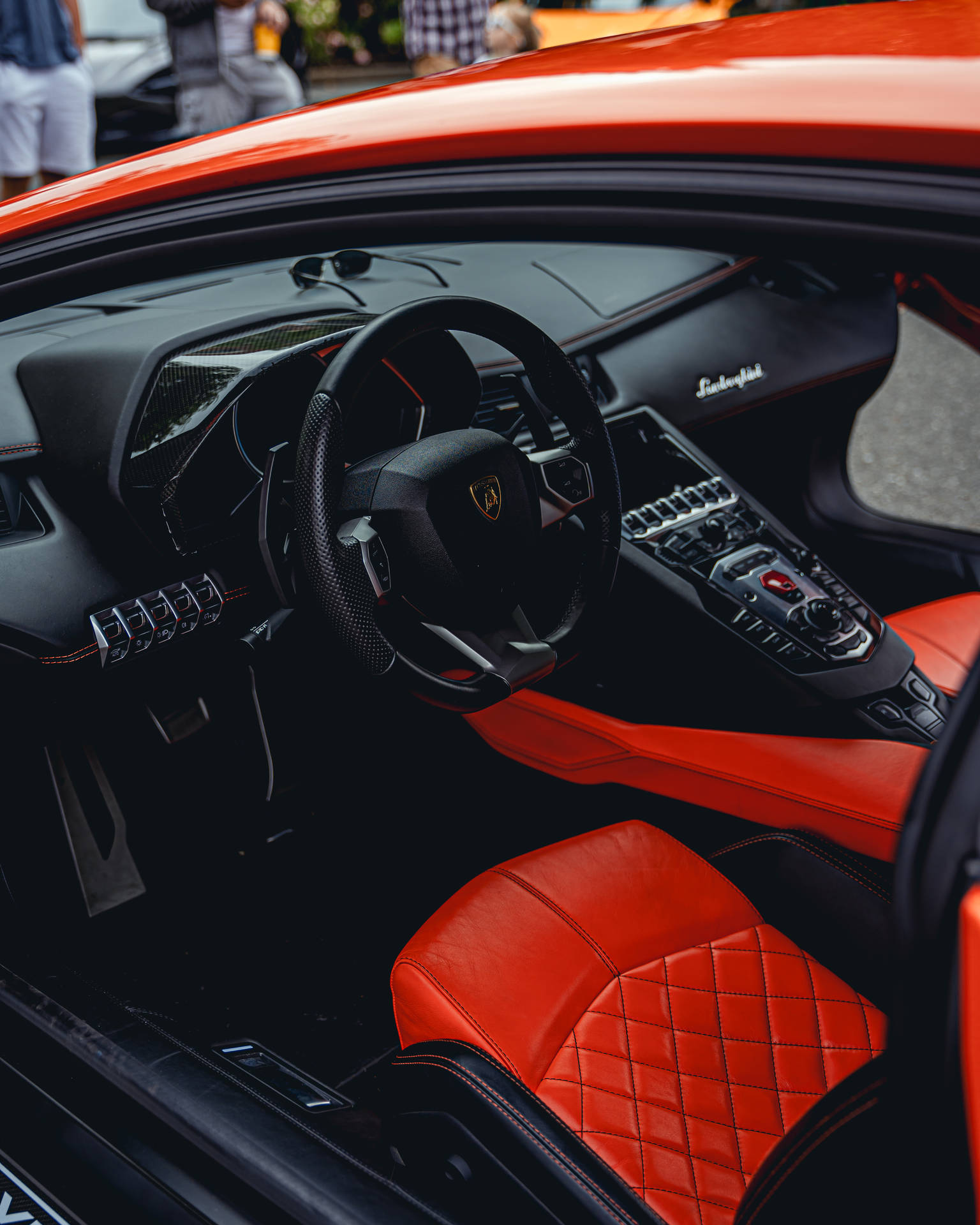 Papel De Parede Interior Lamborghini Custom Wallpaper 3D Murals Stereo
