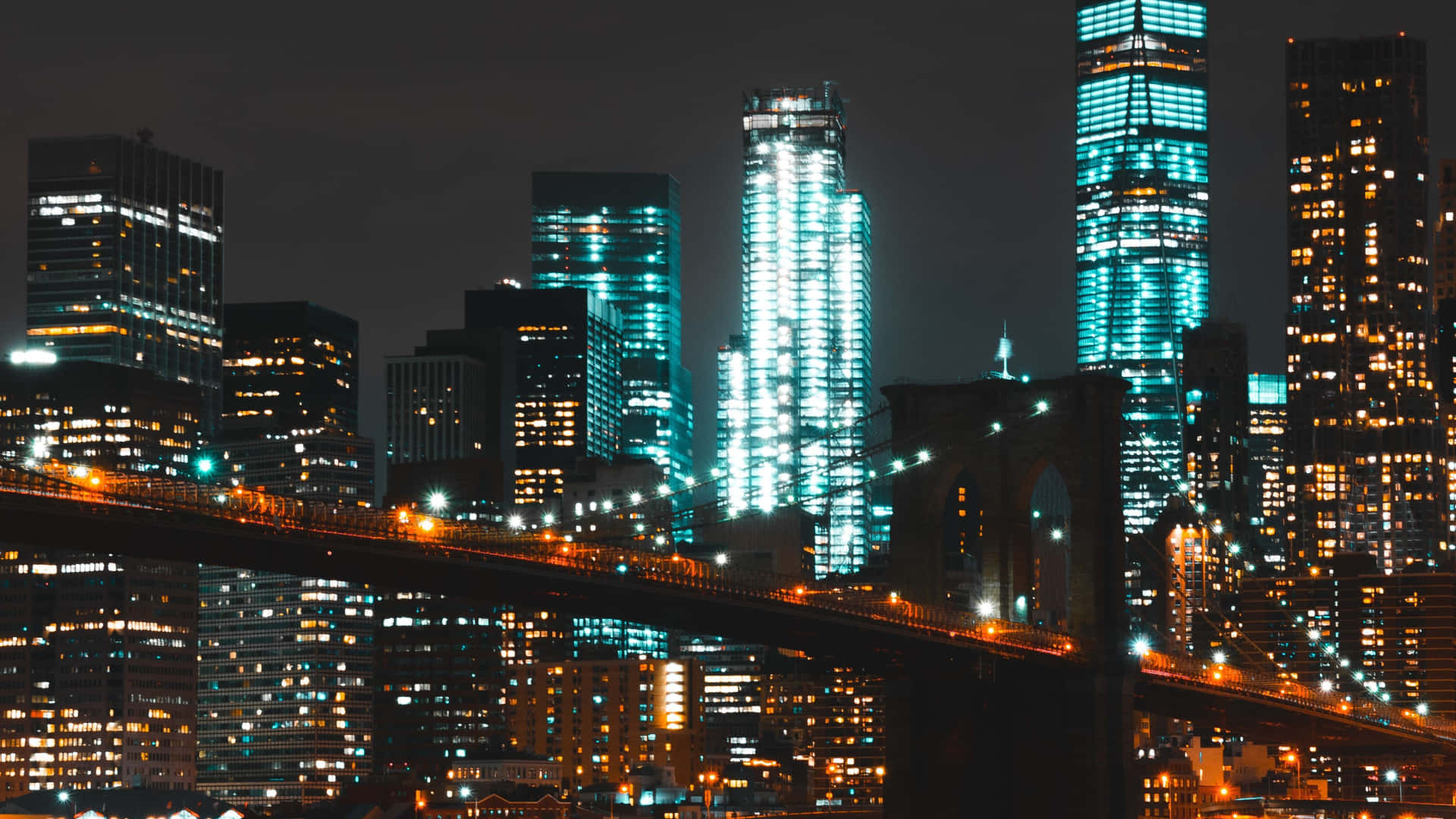 4k New York City Night Wallpapers | WallpapersOK, image size:1920x1080
