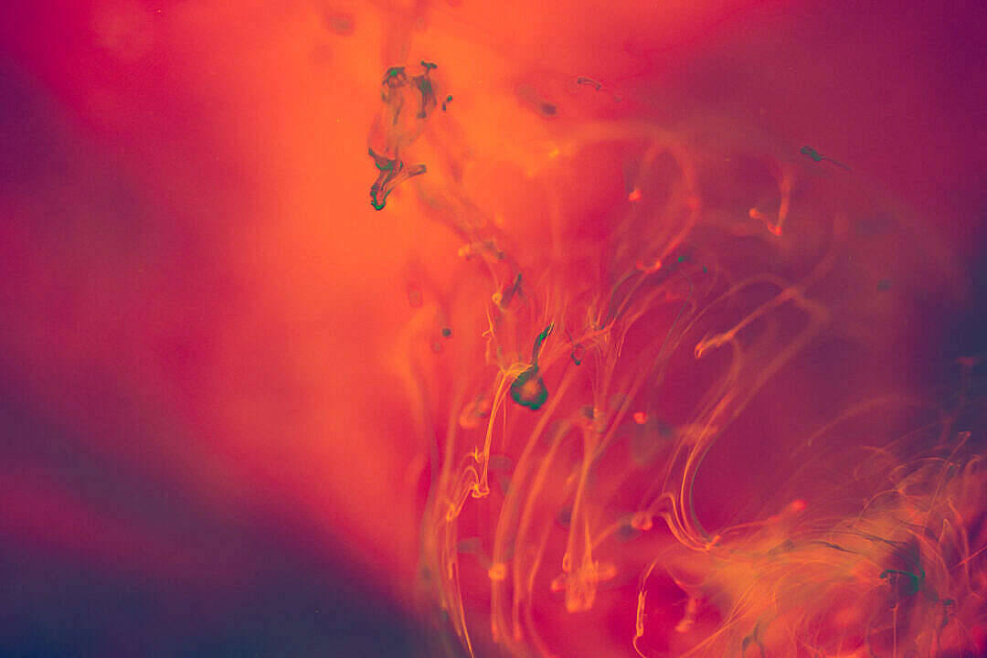 8k Ultra Hd Red And Orange Liquid Wallpaper