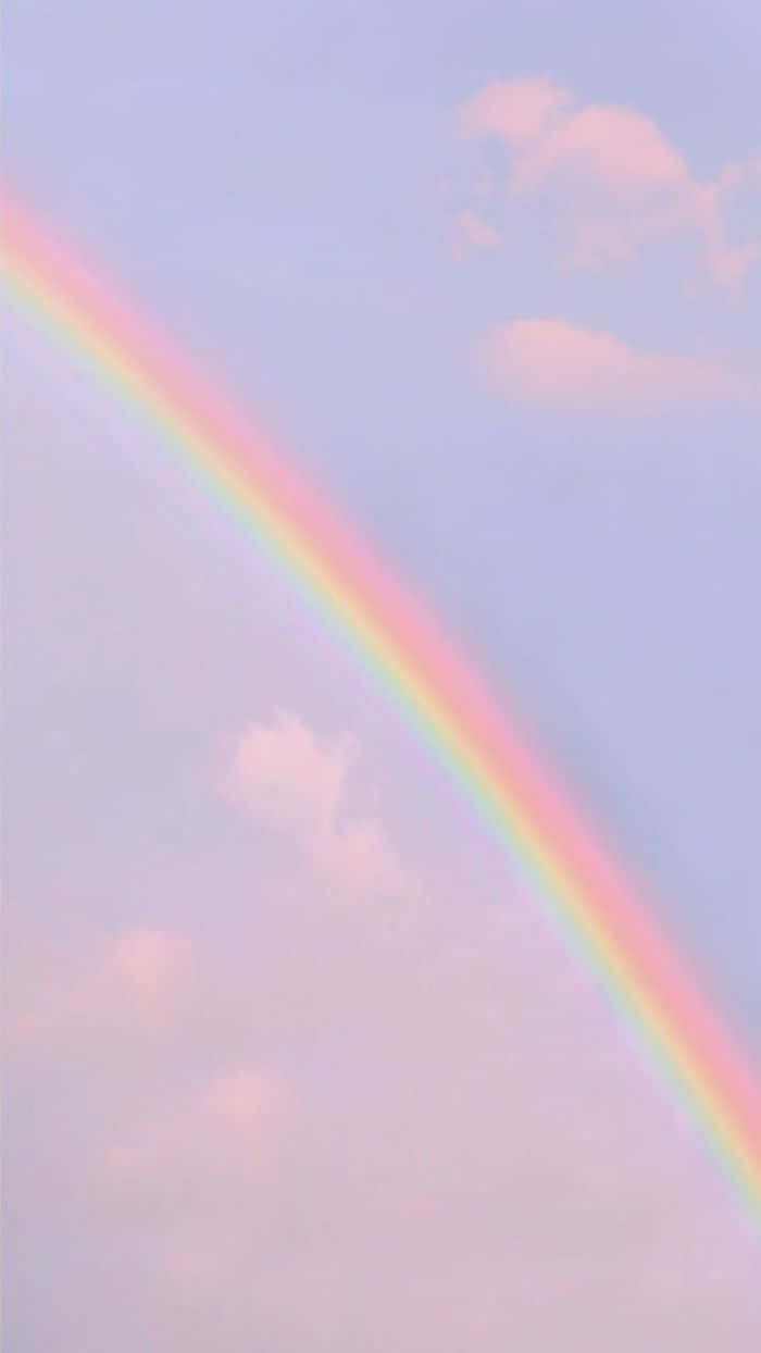 A Bright, Cheerful Rainbow To Brighten Up Your Day Wallpaper