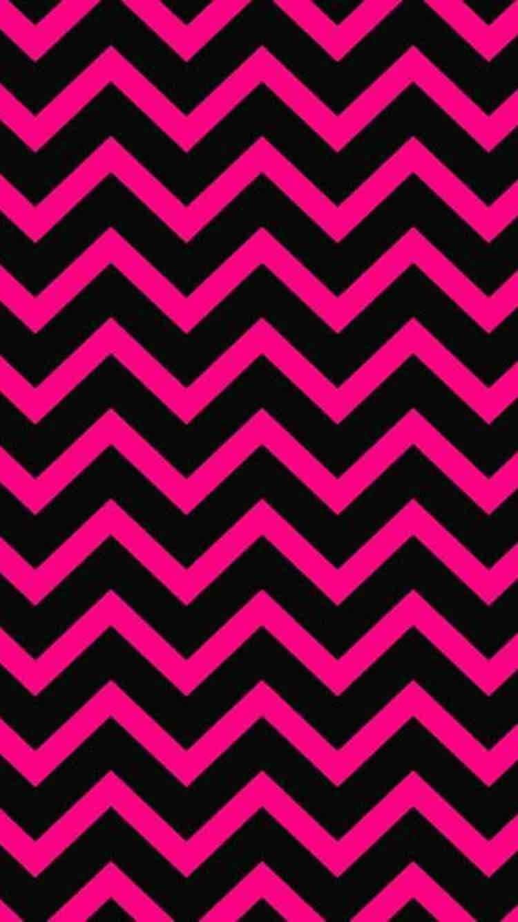 A Chevron-styled Iphone For The Modern Trendsetter Wallpaper