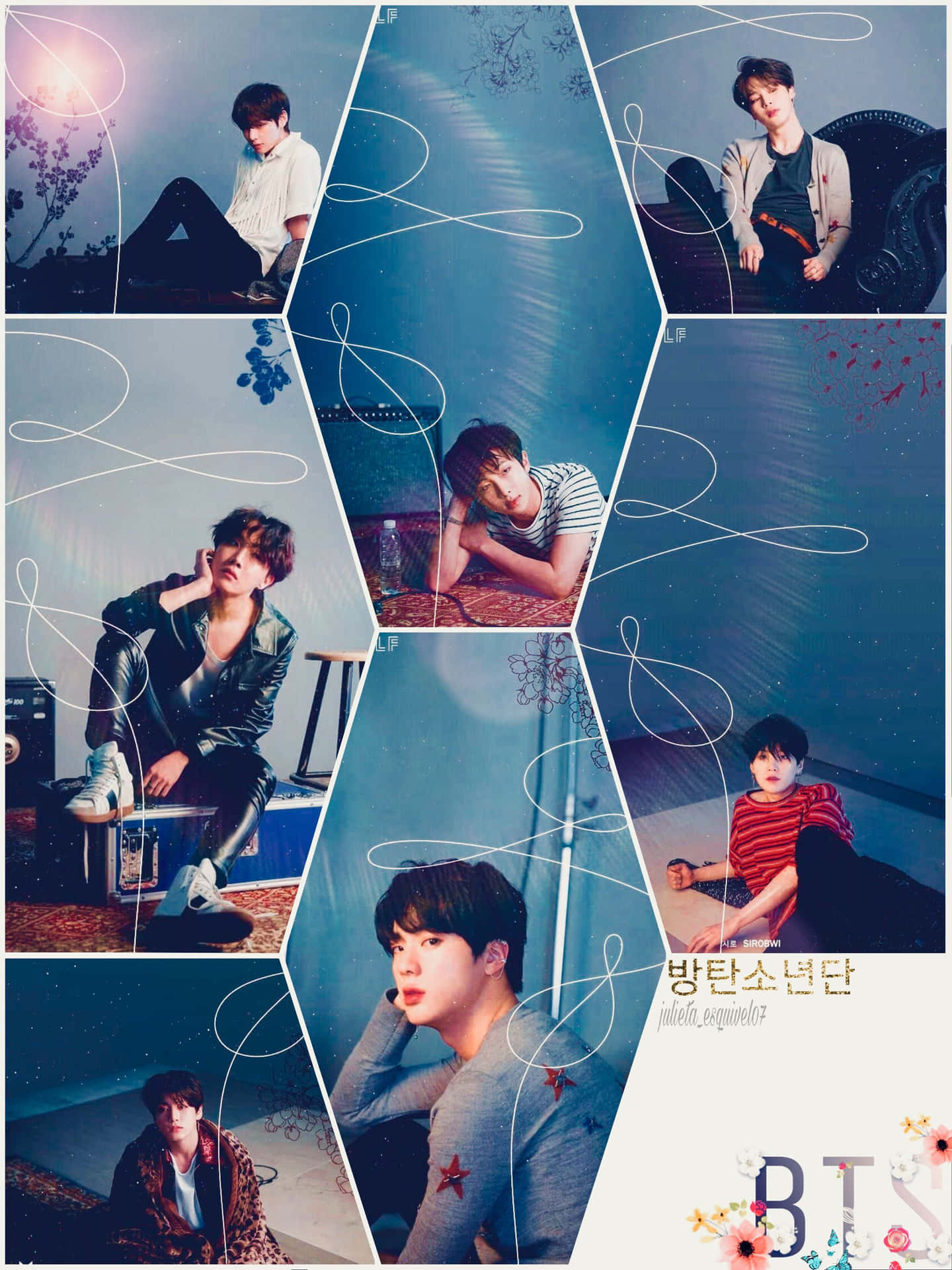 A Cute Kpop Fan Enjoying Their Music Wallpaper