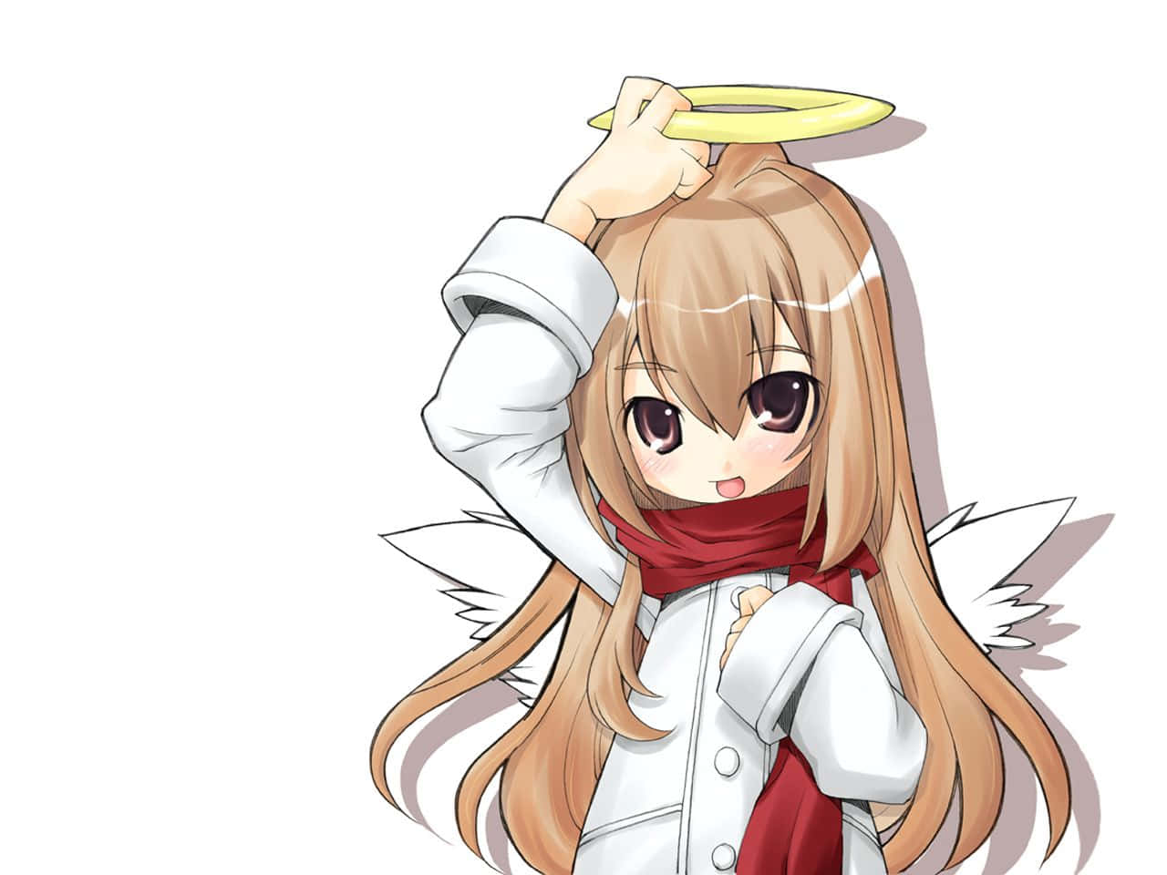 A Cute Looking Taiga Aisaka Wallpaper