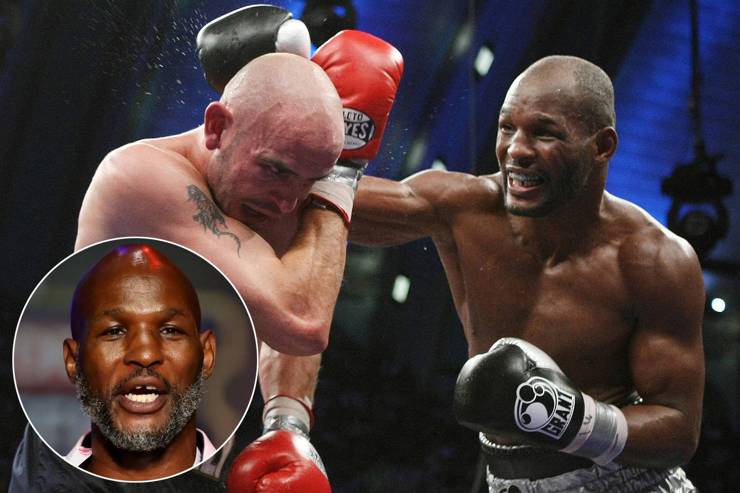 A Funny Photo Of Bernard Hopkins Wallpaper