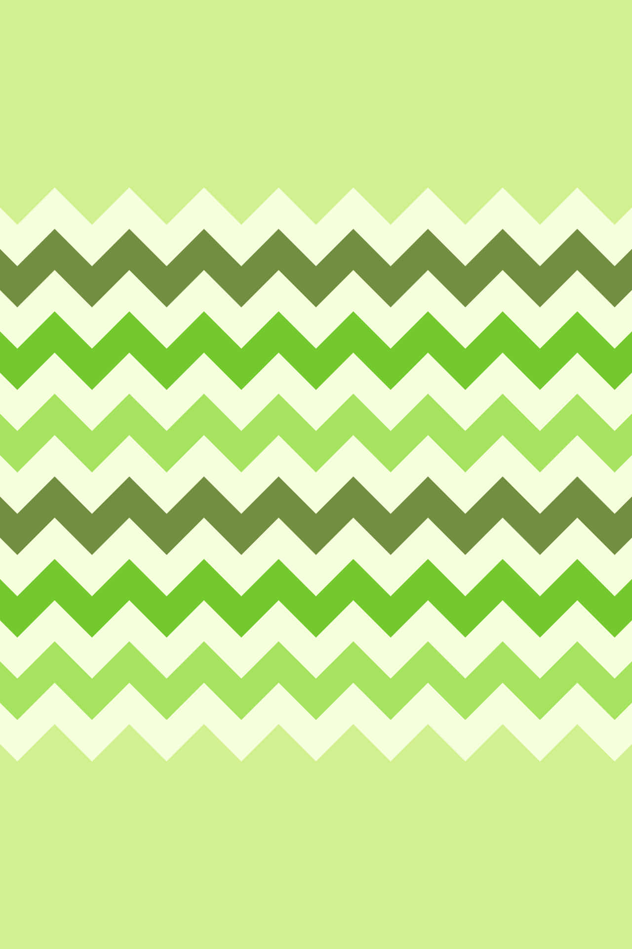 A Green And White Chevron Pattern Wallpaper