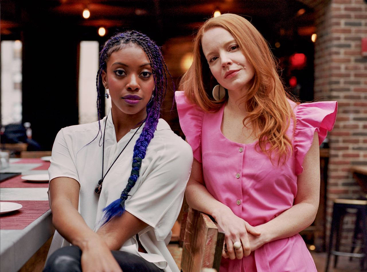 A Moment With Lauren Ambrose And Condola Rashad Wallpaper