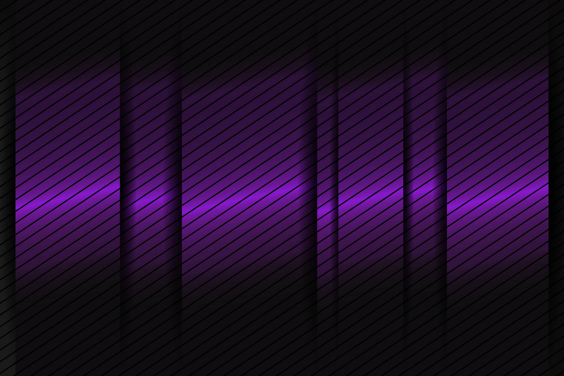 A Multilayered Field Of Vibrant Purple Lines Wallpaper