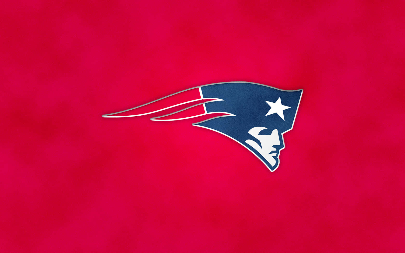 A New England Patriots Logo On A Red Background Wallpaper