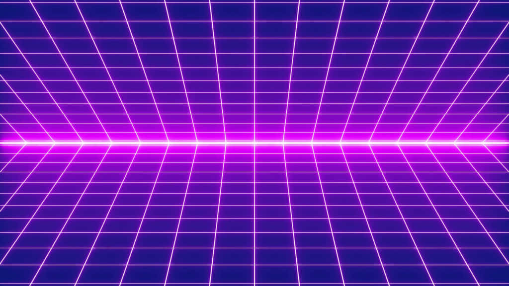 A Purple Grid With A Blue Background Wallpaper