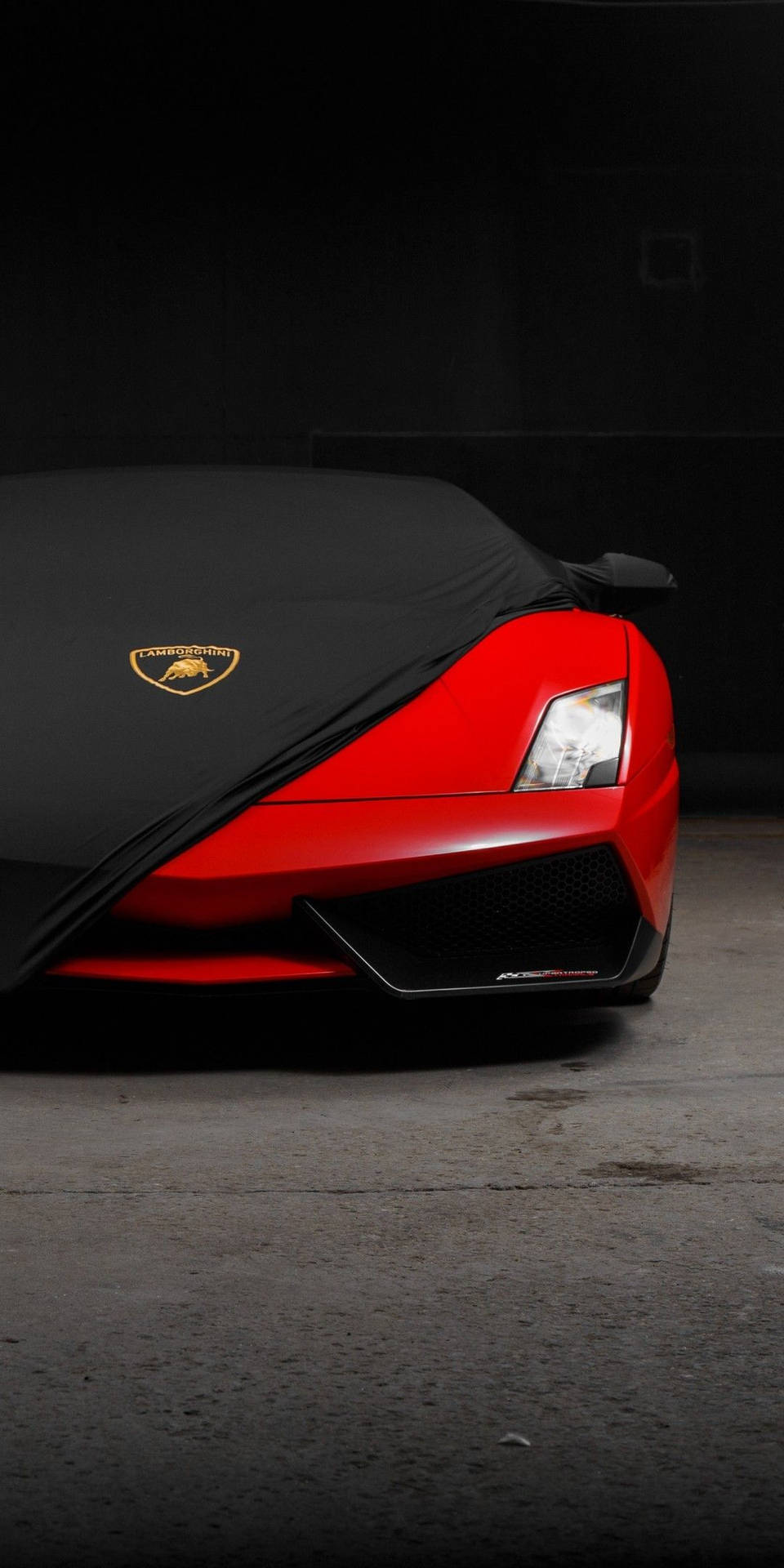 A Red And Black Sports Car Wallpaper