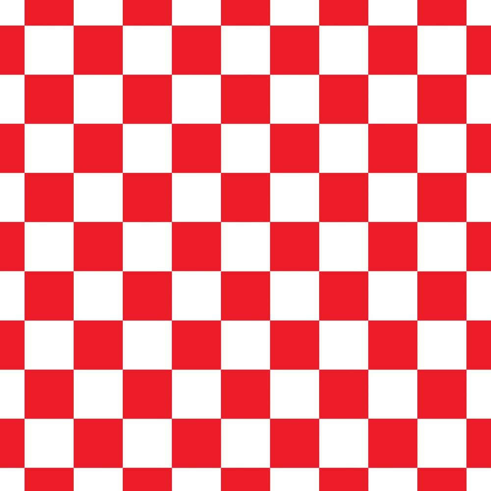 A Red And White Checkered Pattern Wallpaper
