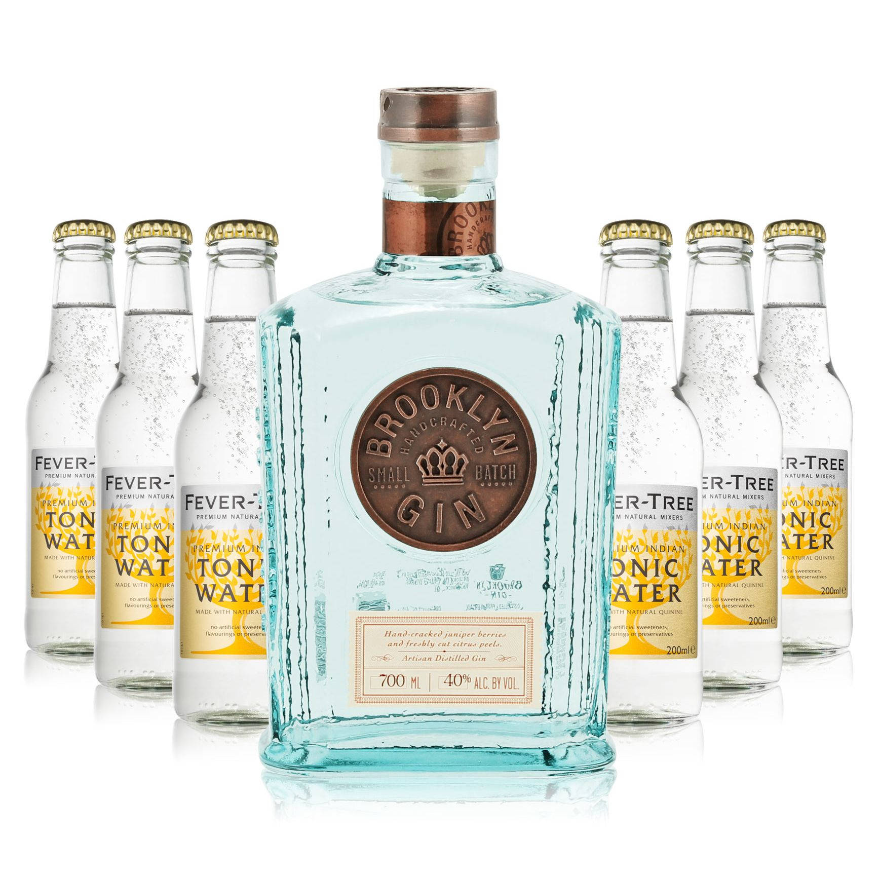 A Refreshing Brooklyn Gin Paired With Fever Tree Tonic Waters. Wallpaper