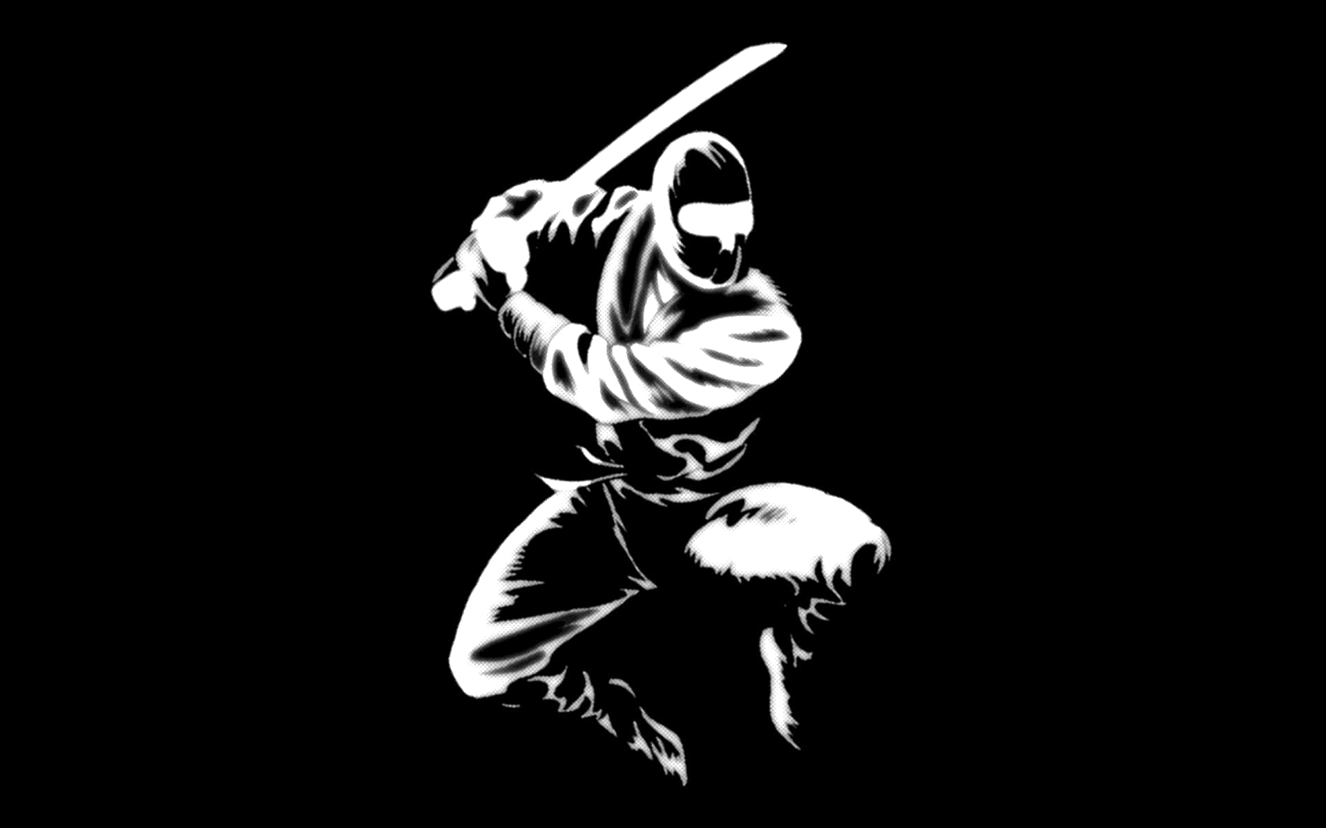 A Skilled Ninja Adept In Martial Arts Wallpaper