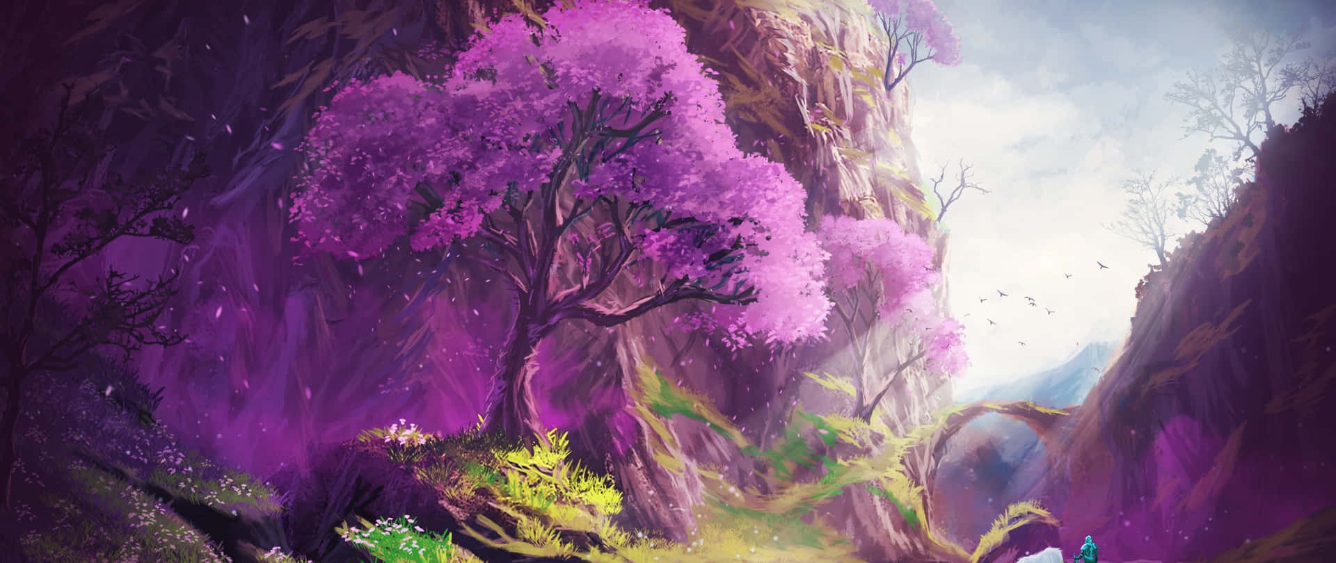 🔥 [150+] Pretty Purple Wallpapers | WallpaperSafari, image size:1920x810