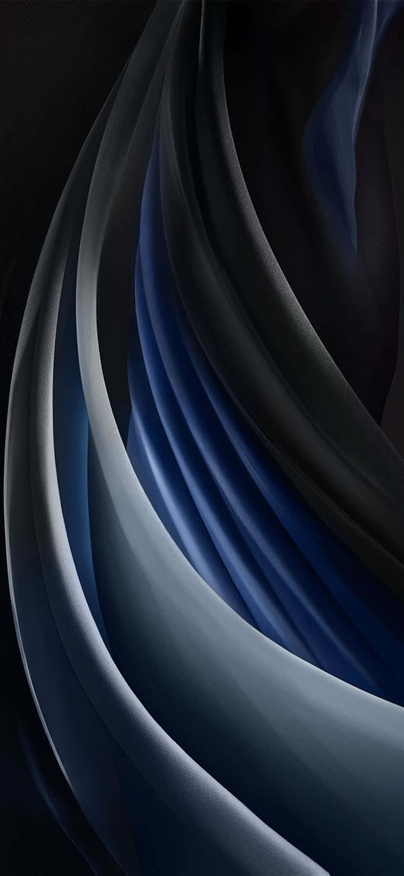 Abstract Blue Waves Background Wallpaper