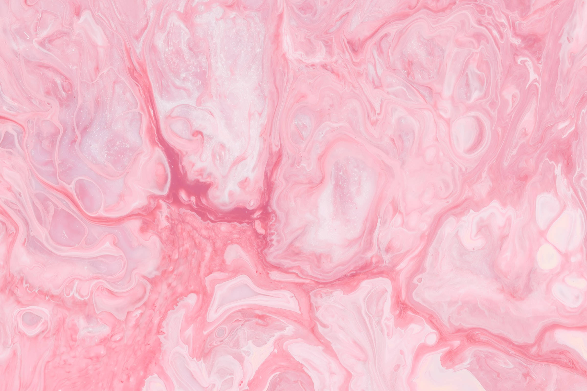 Abstract Cute Pink Aesthetic Holographic Wallpaper