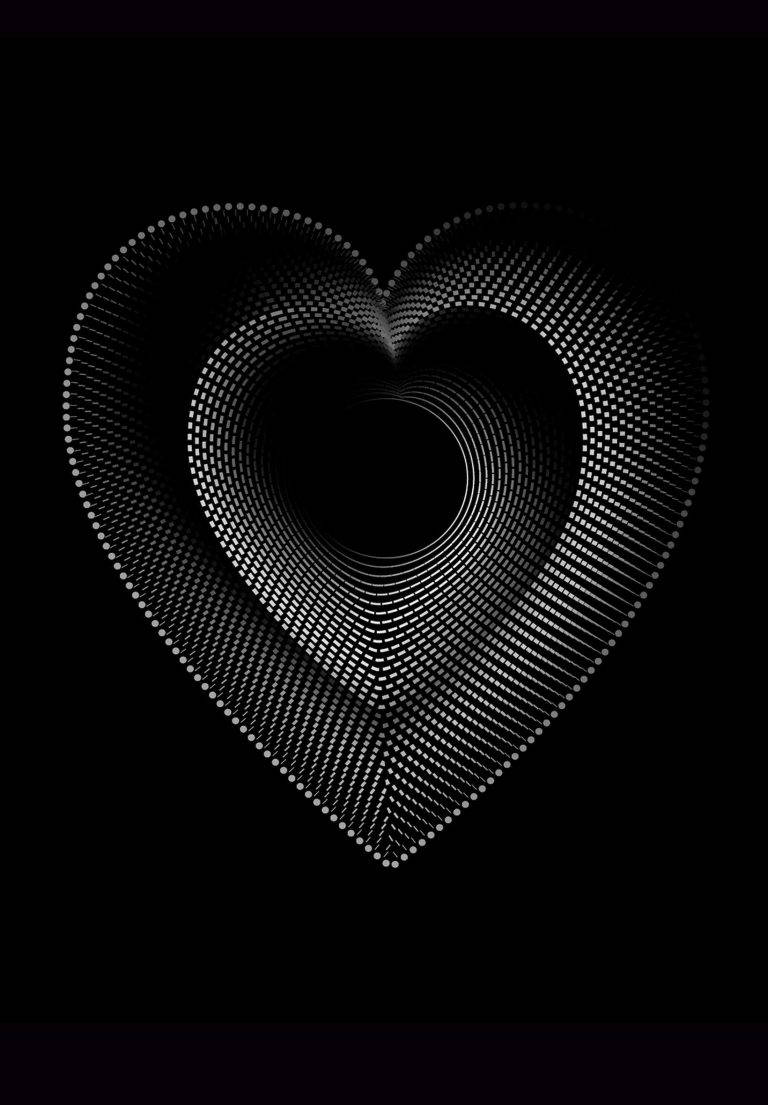 Abstract Heart Ipad 2021 Wallpaper