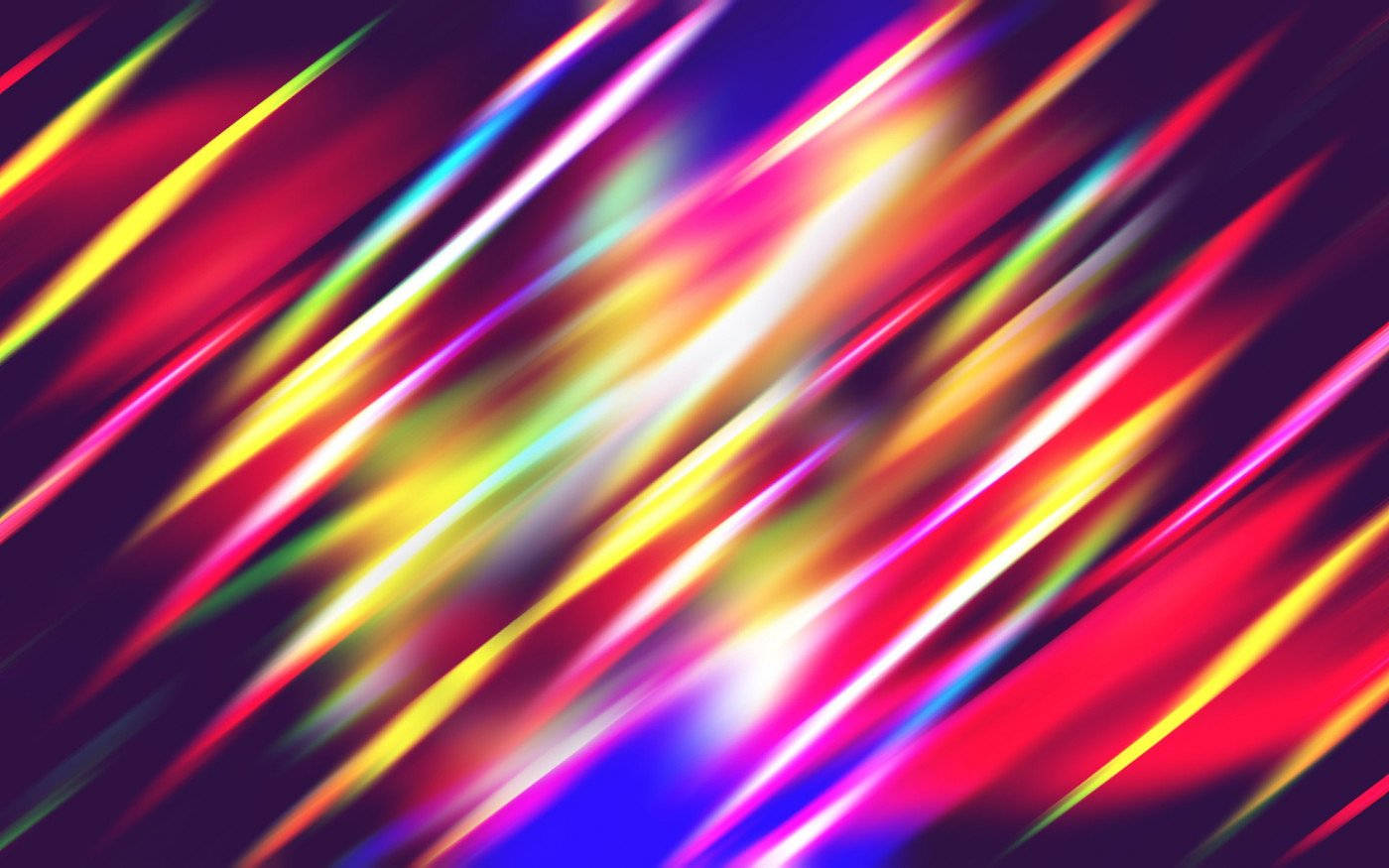 Abstract Neon Light Wallpaper