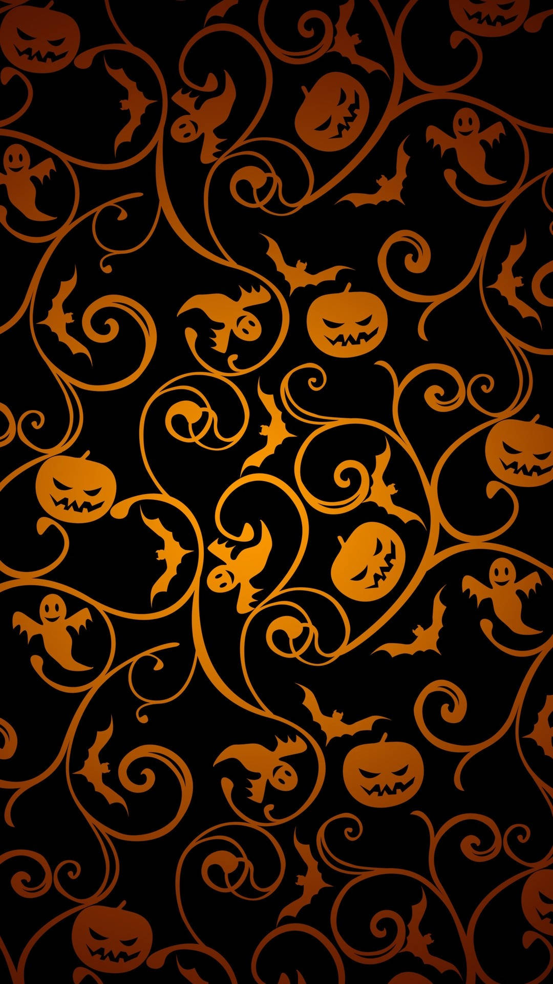 Abstract Pattern Halloween Iphone Wallpaper