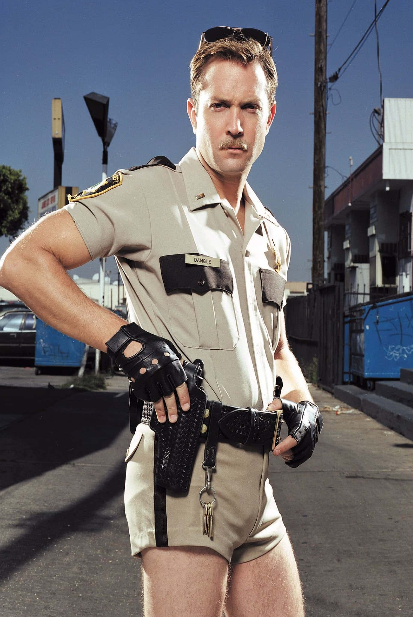 Actor Thomas Lennon In The Television Show Reno 911! Wallpaper