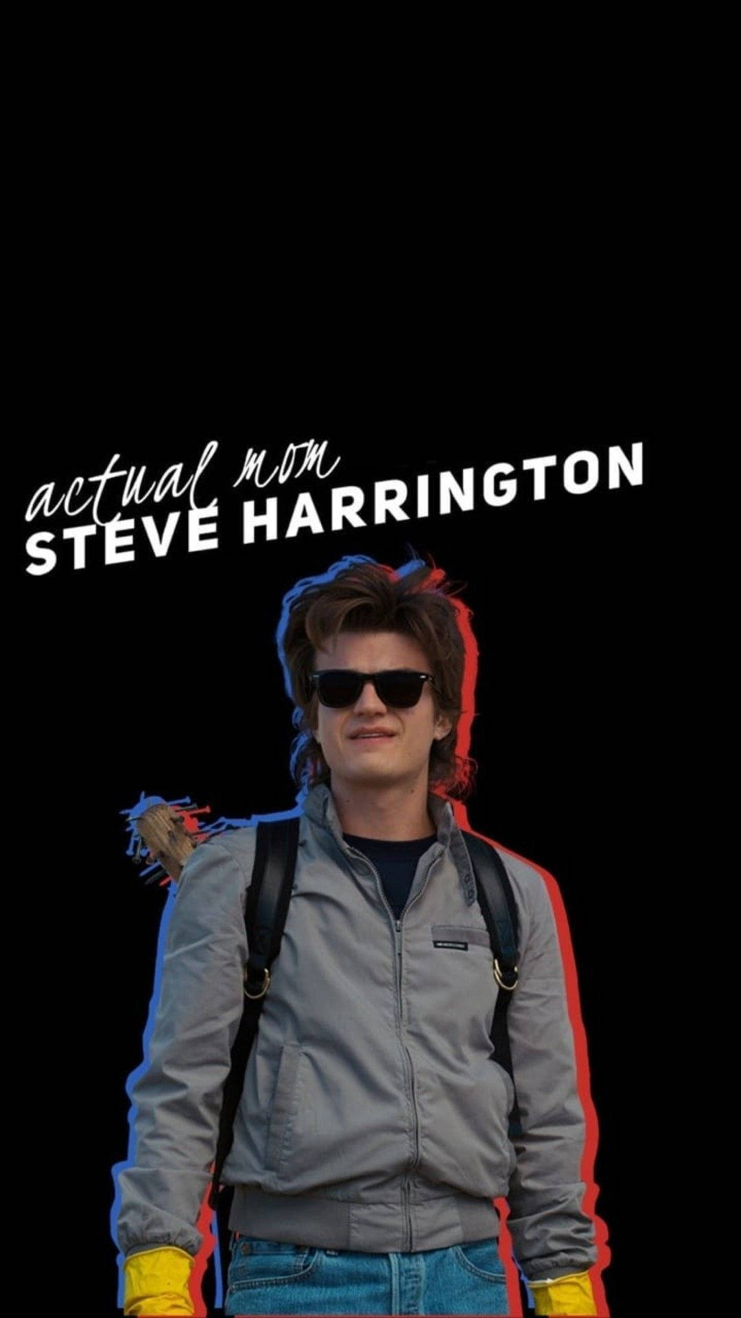 Actual Mom And Stranger Things Steve Harrington Wallpaper