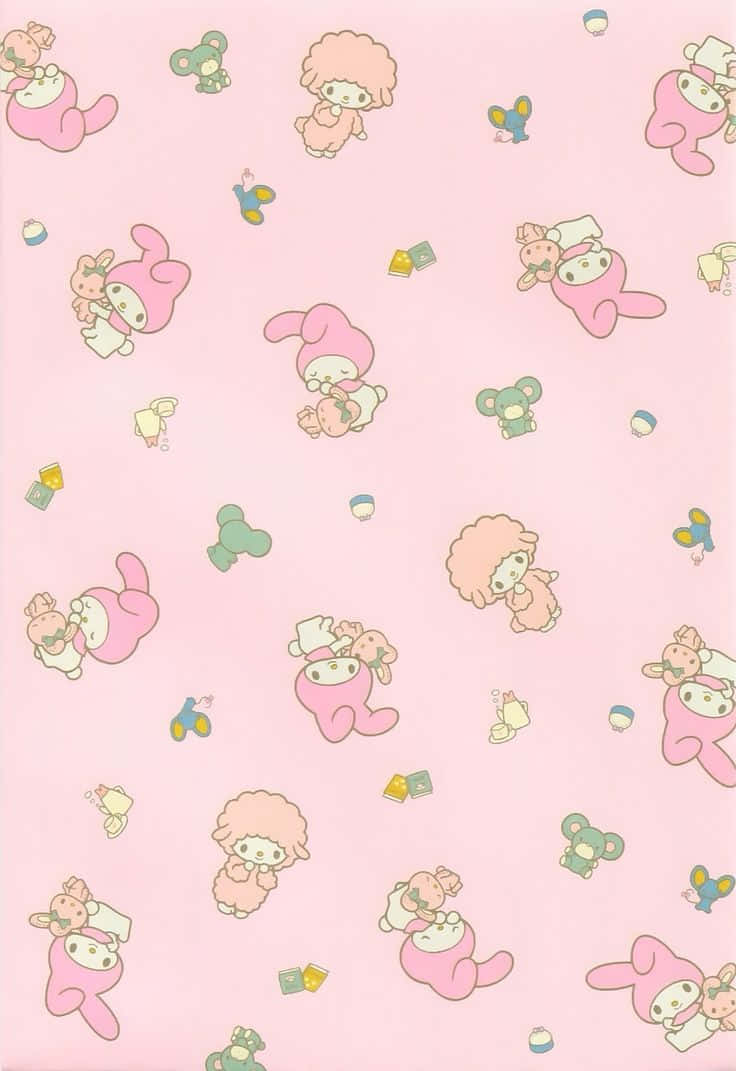 Add Some Cuteness To Your Iphone With A Kuromi Design Wallpaper