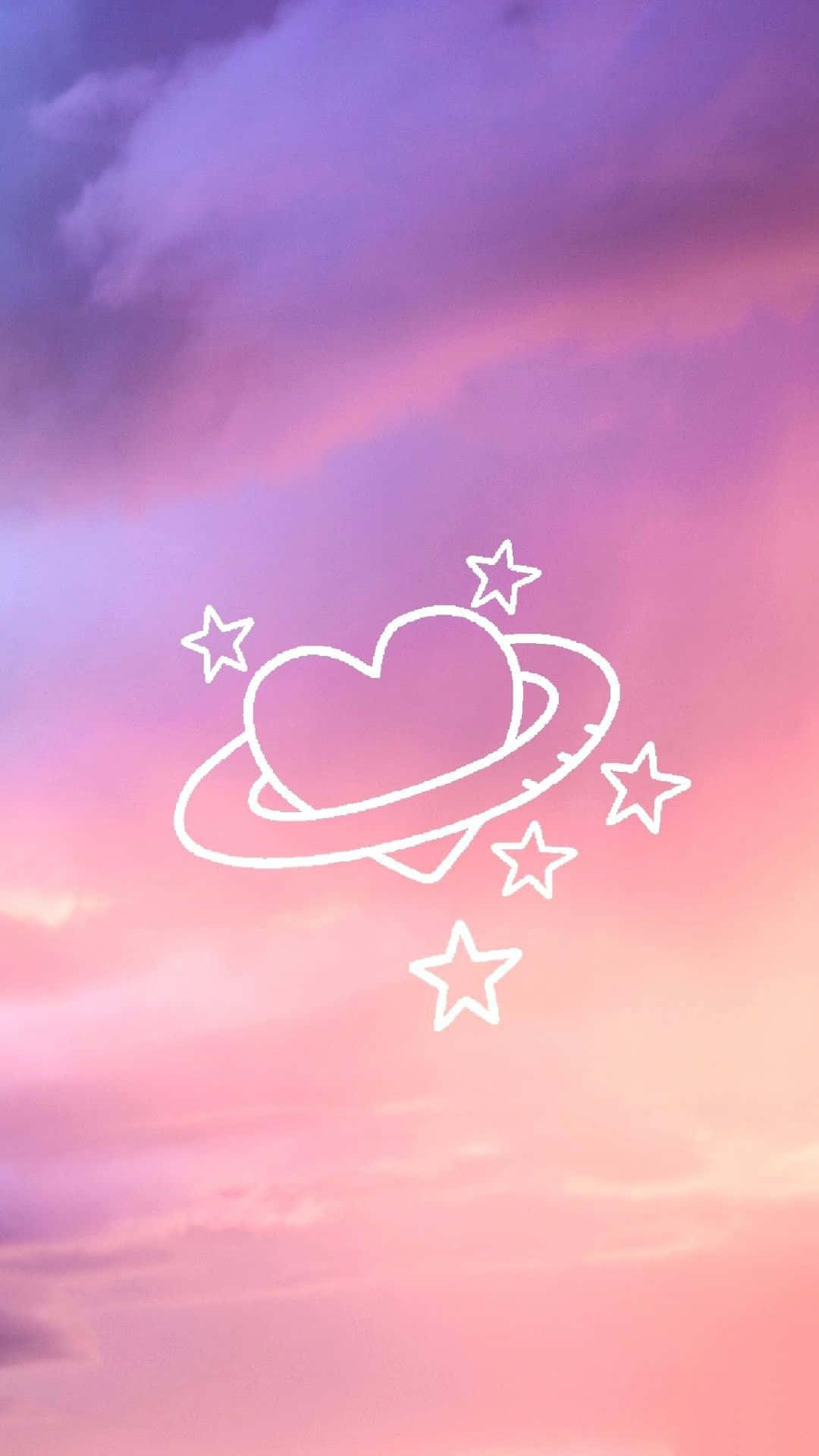 Add Some Pretty Pink To Your Day With This Girly Aesthetic Wallpaper