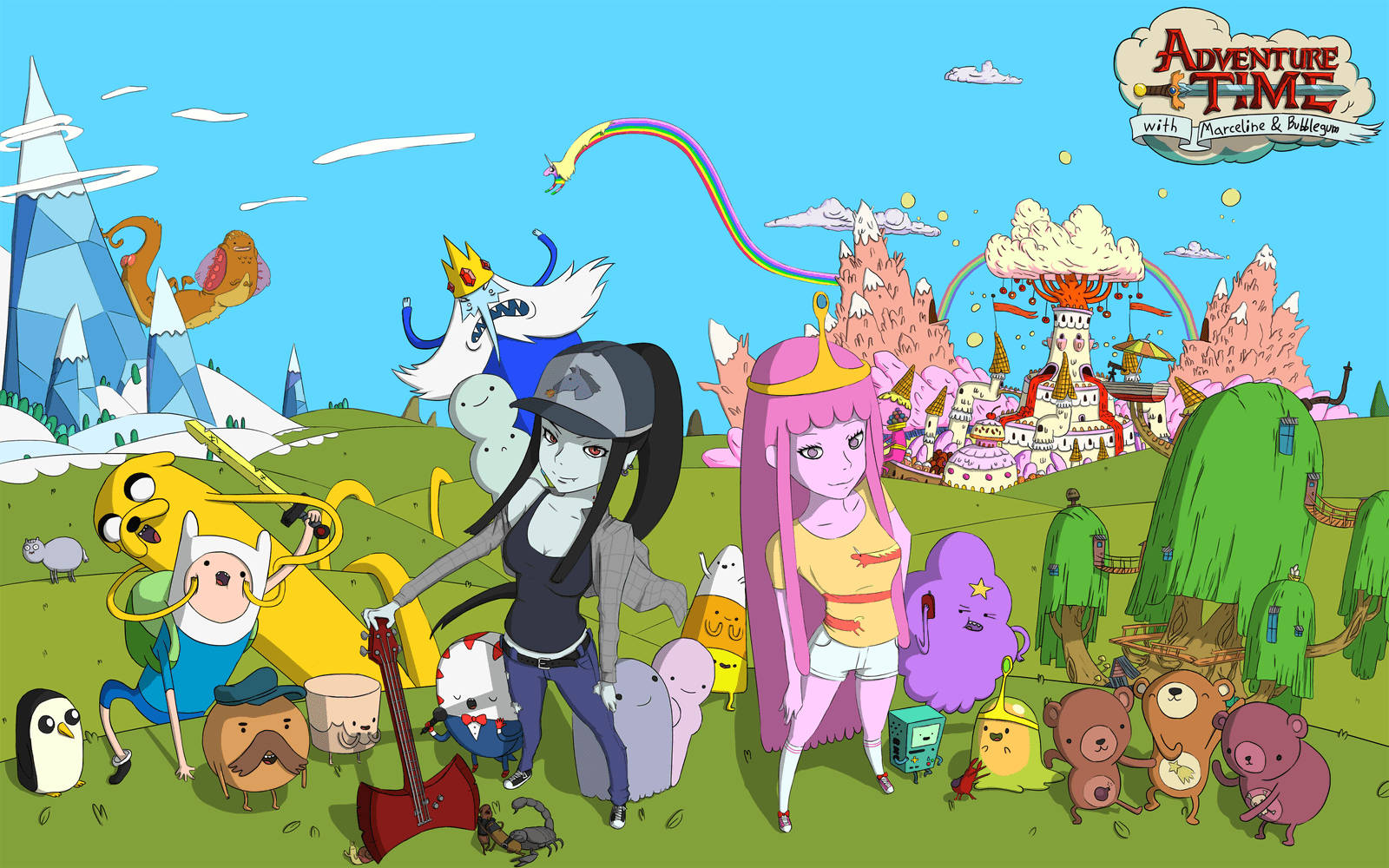 Adventure Time Citizens Of Ooo Wallpaper