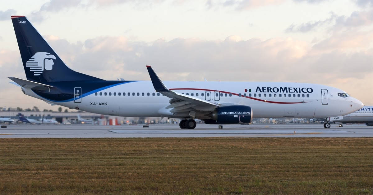 Aeromexico Airline Boeing 737-800 Xa-zam Wallpaper