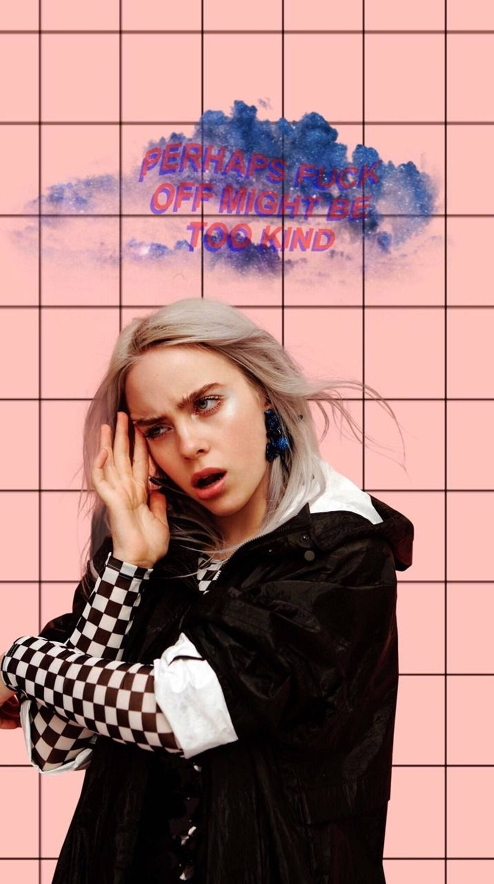 Aesthetic Billie Eilish Pink Aesthetic Arctic Monkeys Wallpaper