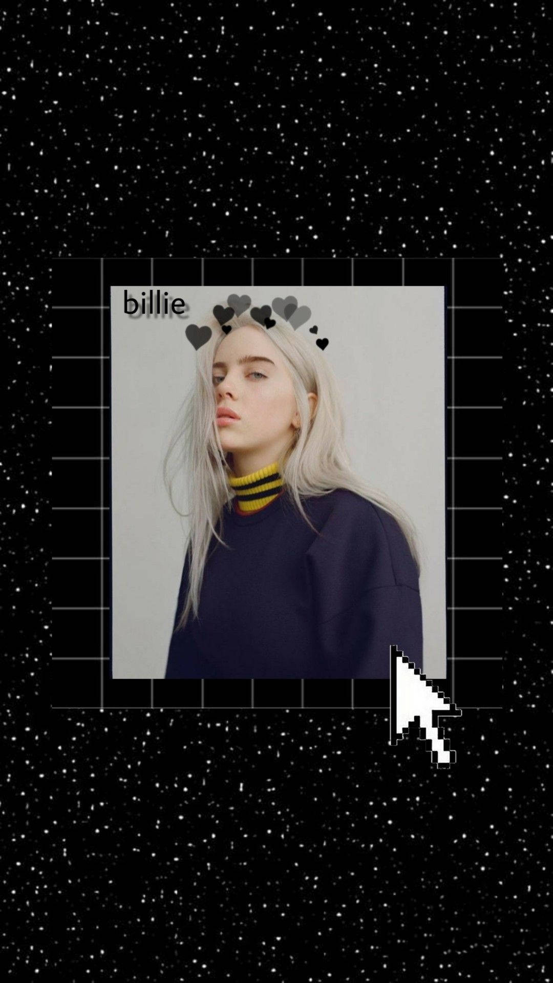 Aesthetic Billie Eilish Starry Sky Wallpaper