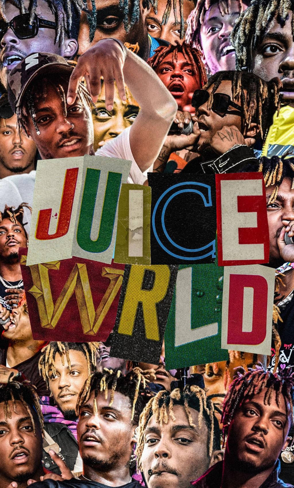 Aesthetic Inspiration: Juice Wrld Exploring Life And Music Through Art Wallpaper