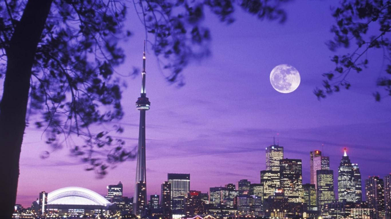 Aesthetic Ontario Roundhouse Park Tower Wallpaper