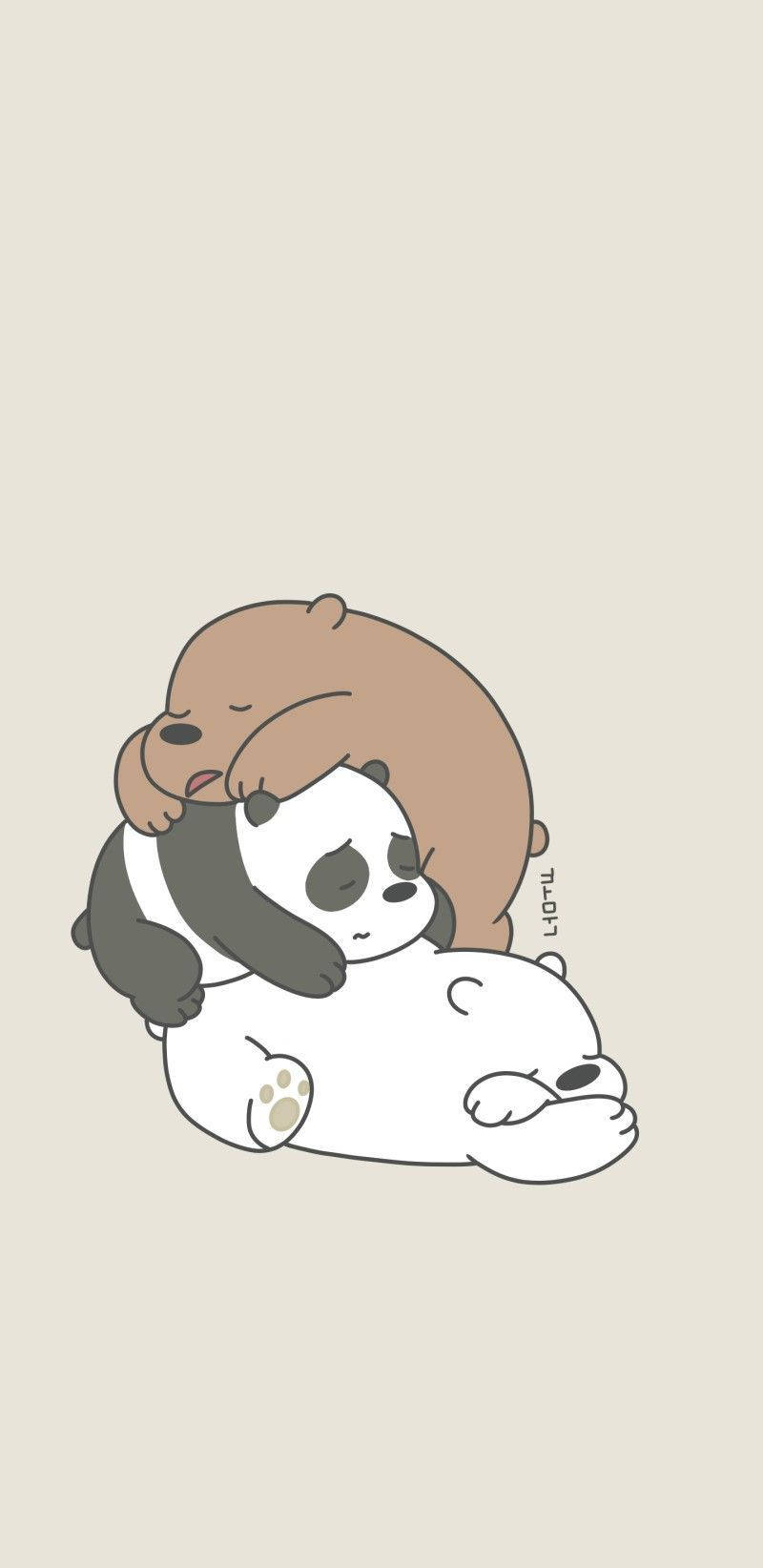 Aesthetic Panda We Bare Bears Wallpaper