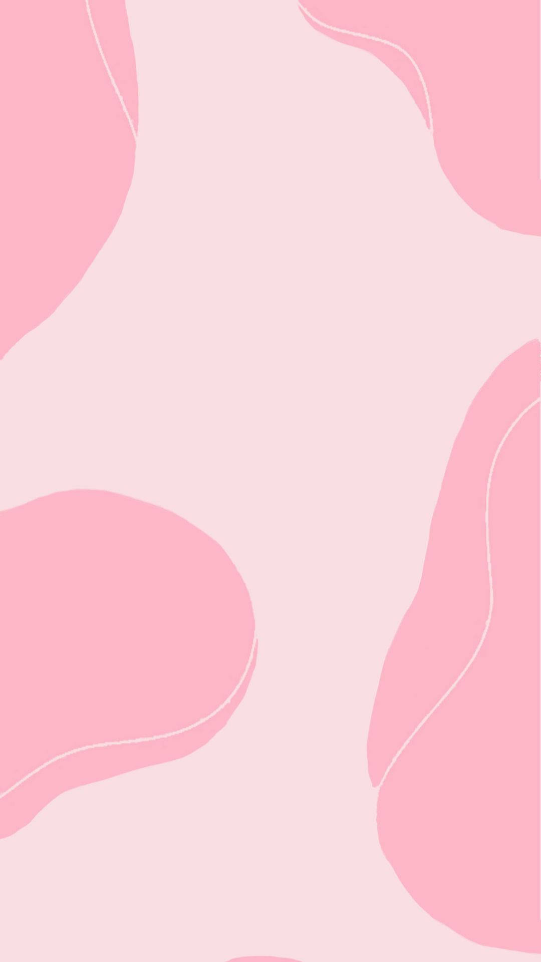 Aesthetic Pink Abstract Wallpaper