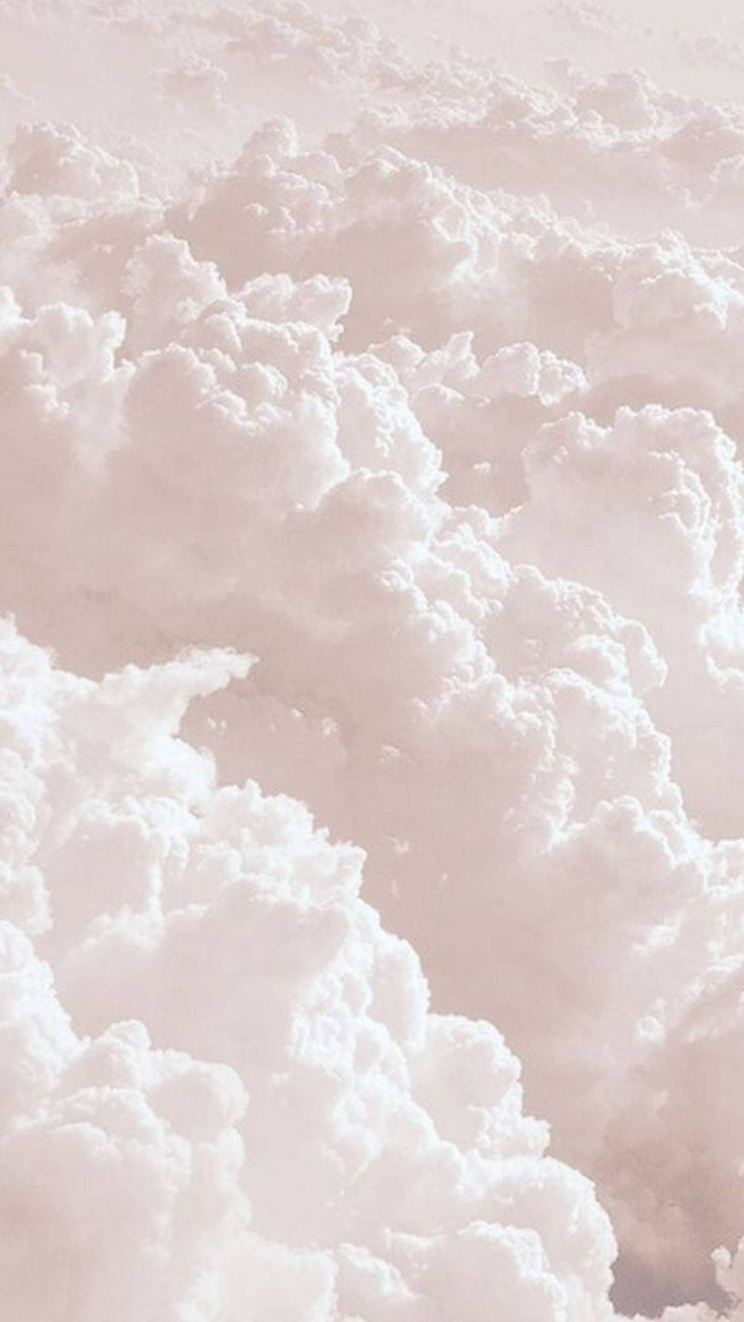 White cloud wallpaper discount