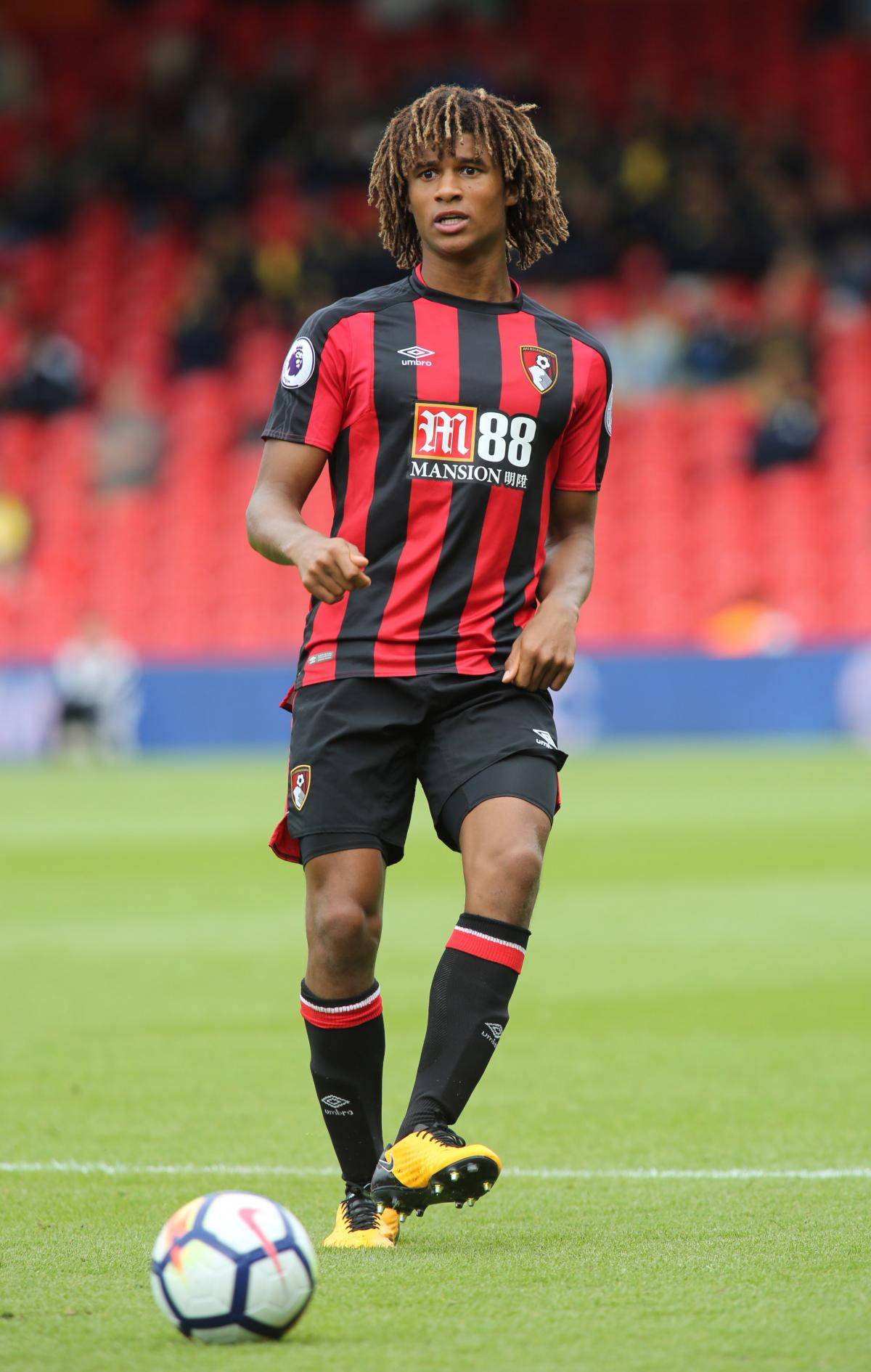 Afc Bournemouth Nathan Ake Standing Wallpaper