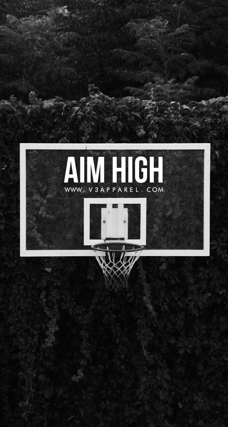 Aim High Fitness Motivations Wallpaper